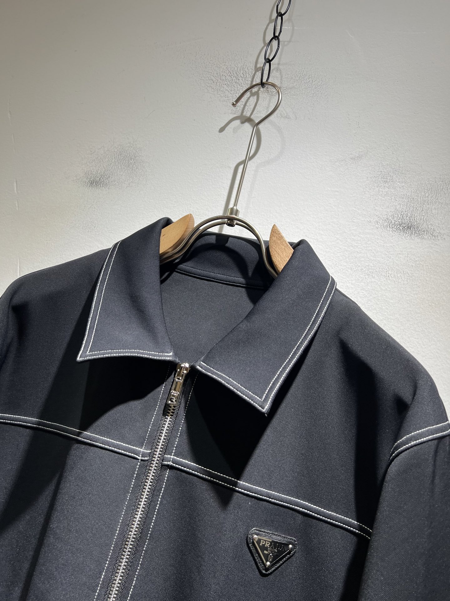 PRAD*A普*达2025秋冬休闲夹克外套，最新时尚休闲拉链夹克，时尚夹克外套!贸易公司渠道稀出，同步官