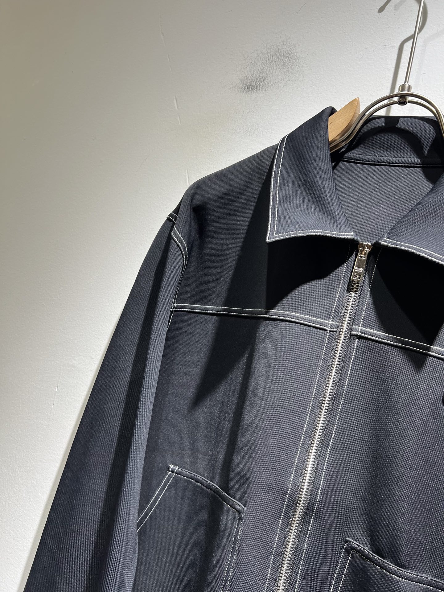 PRAD*A普*达2025秋冬休闲夹克外套，最新时尚休闲拉链夹克，时尚夹克外套!贸易公司渠道稀出，同步官