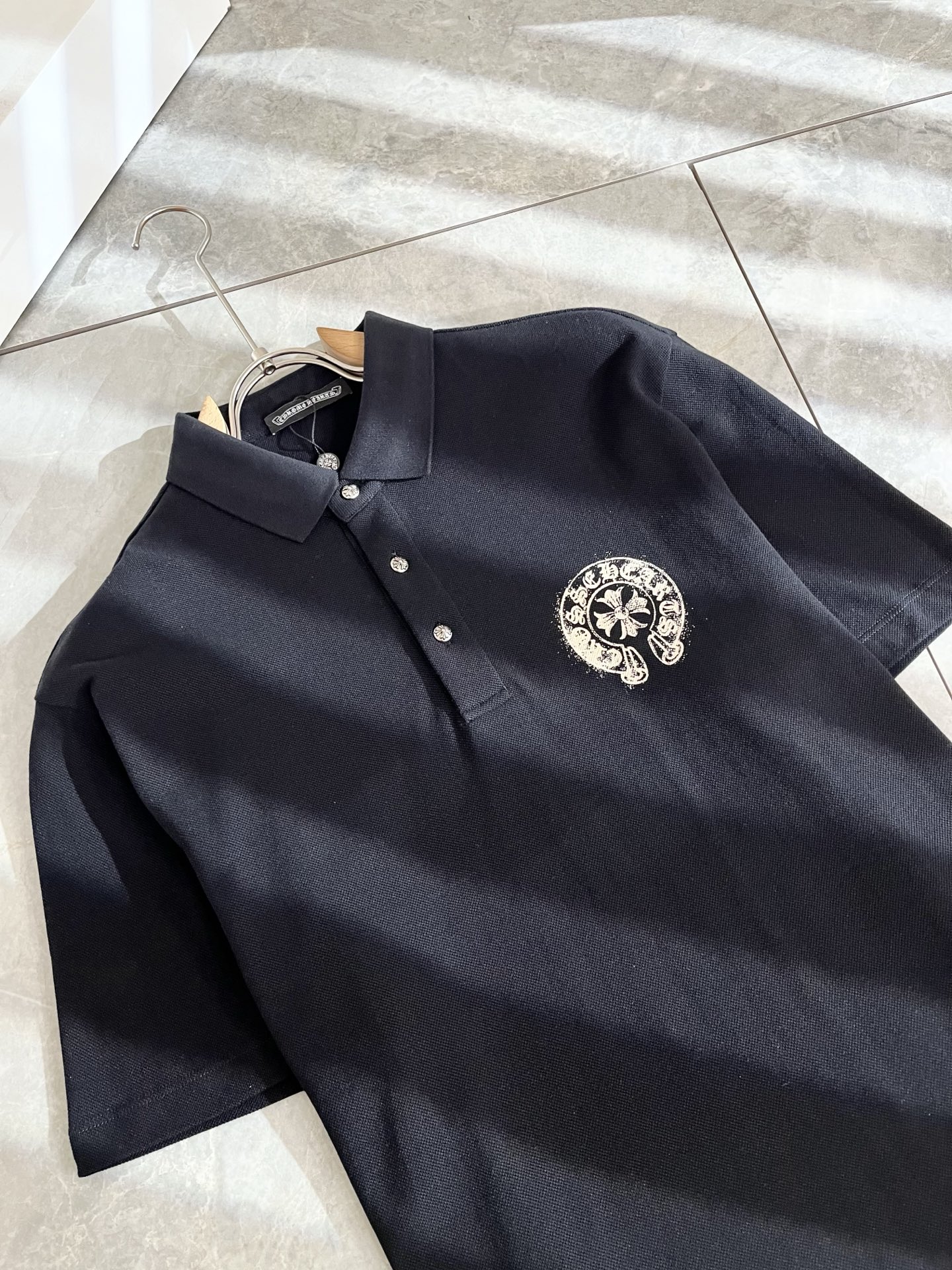 Chrome Hear*s 克*心 2025春夏新品限量版克*心短袖Polo衫，墙裂推荐！时尚傲娇的Ch