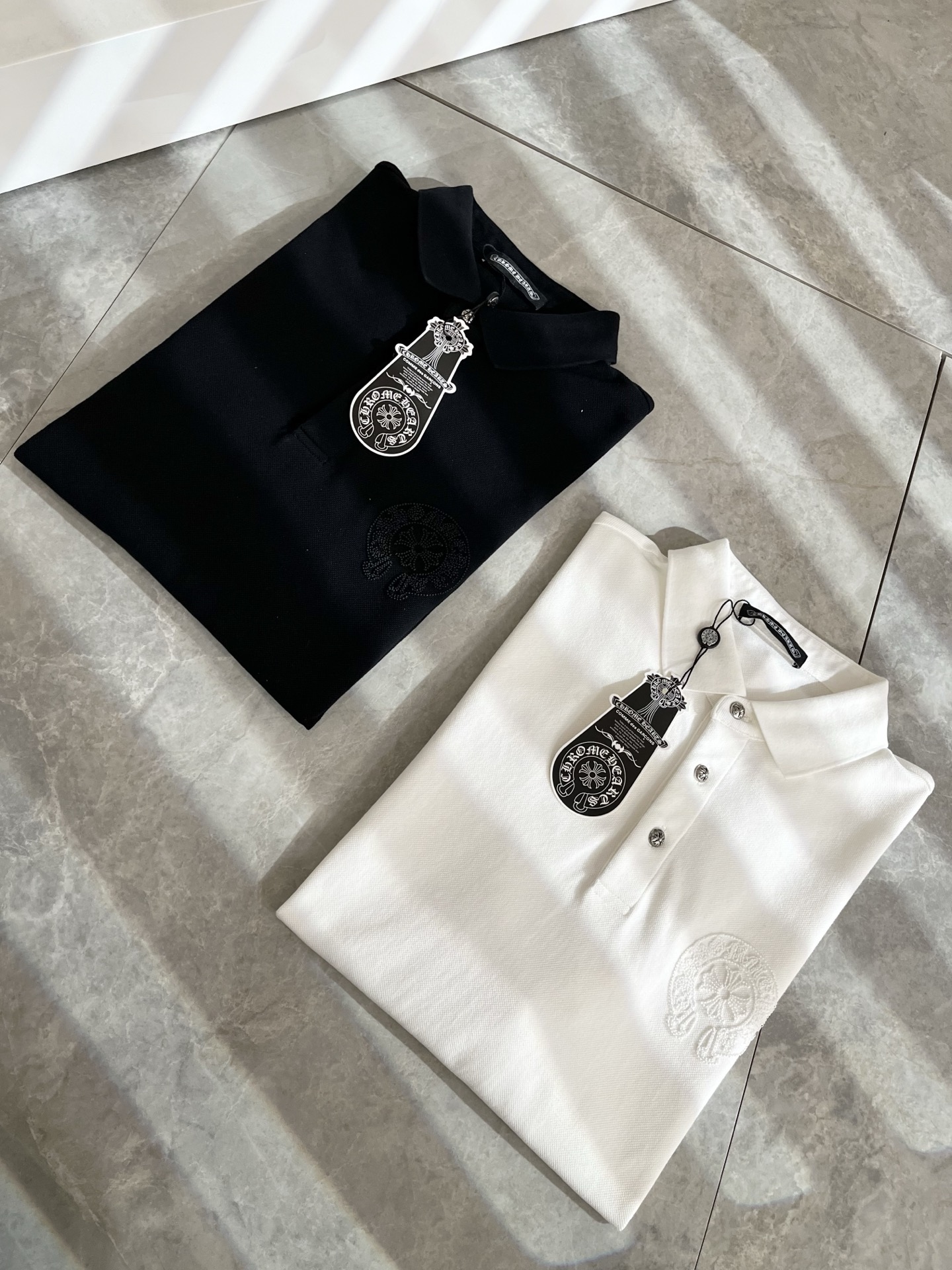 Chrome Hear*s 克*心 2025春夏新品限量版克*心短袖Polo衫，墙裂推荐！时尚傲娇的Ch