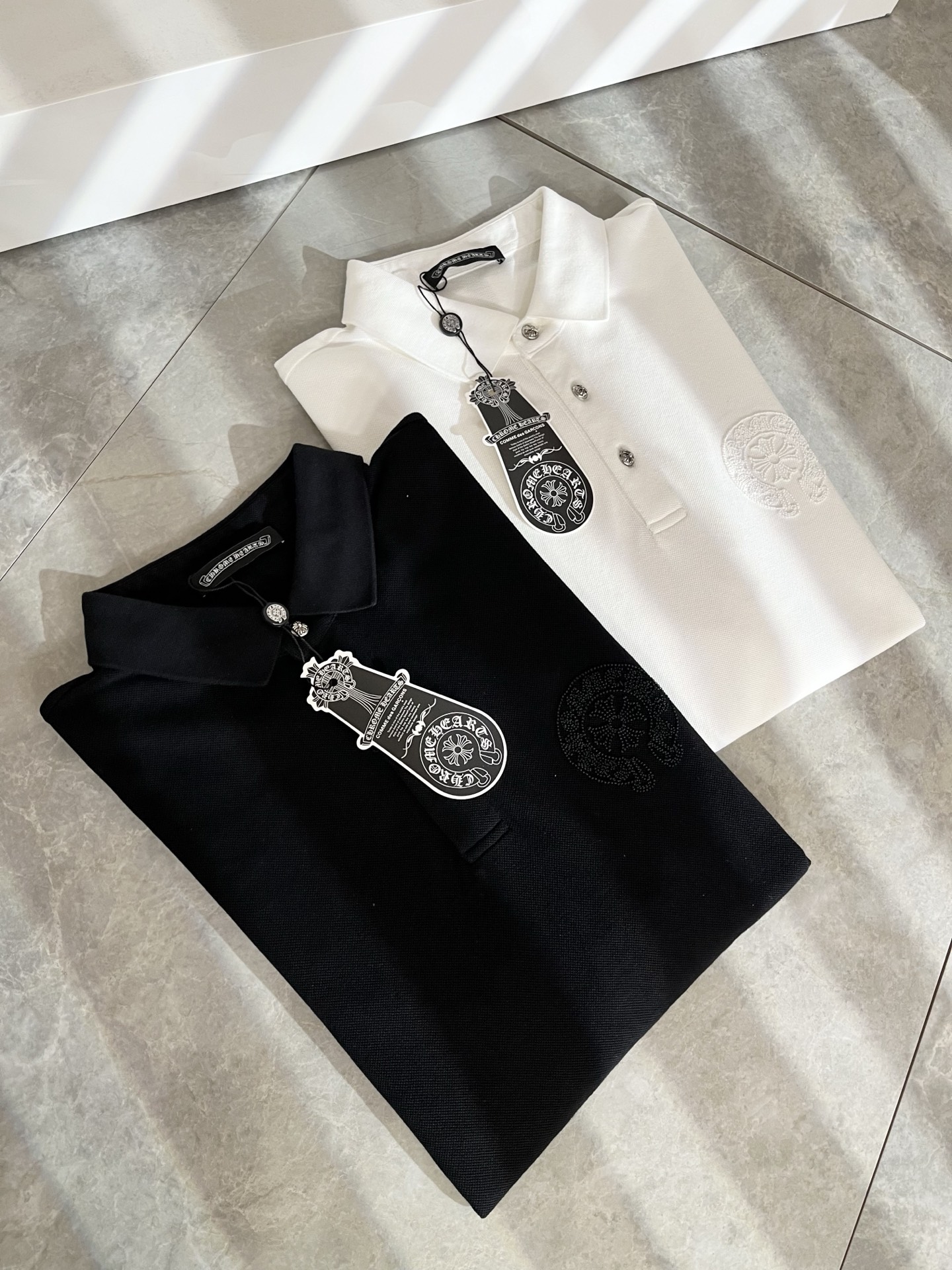 Chrome Hear*s 克*心 2025春夏新品限量版克*心短袖Polo衫，墙裂推荐！时尚傲娇的Ch