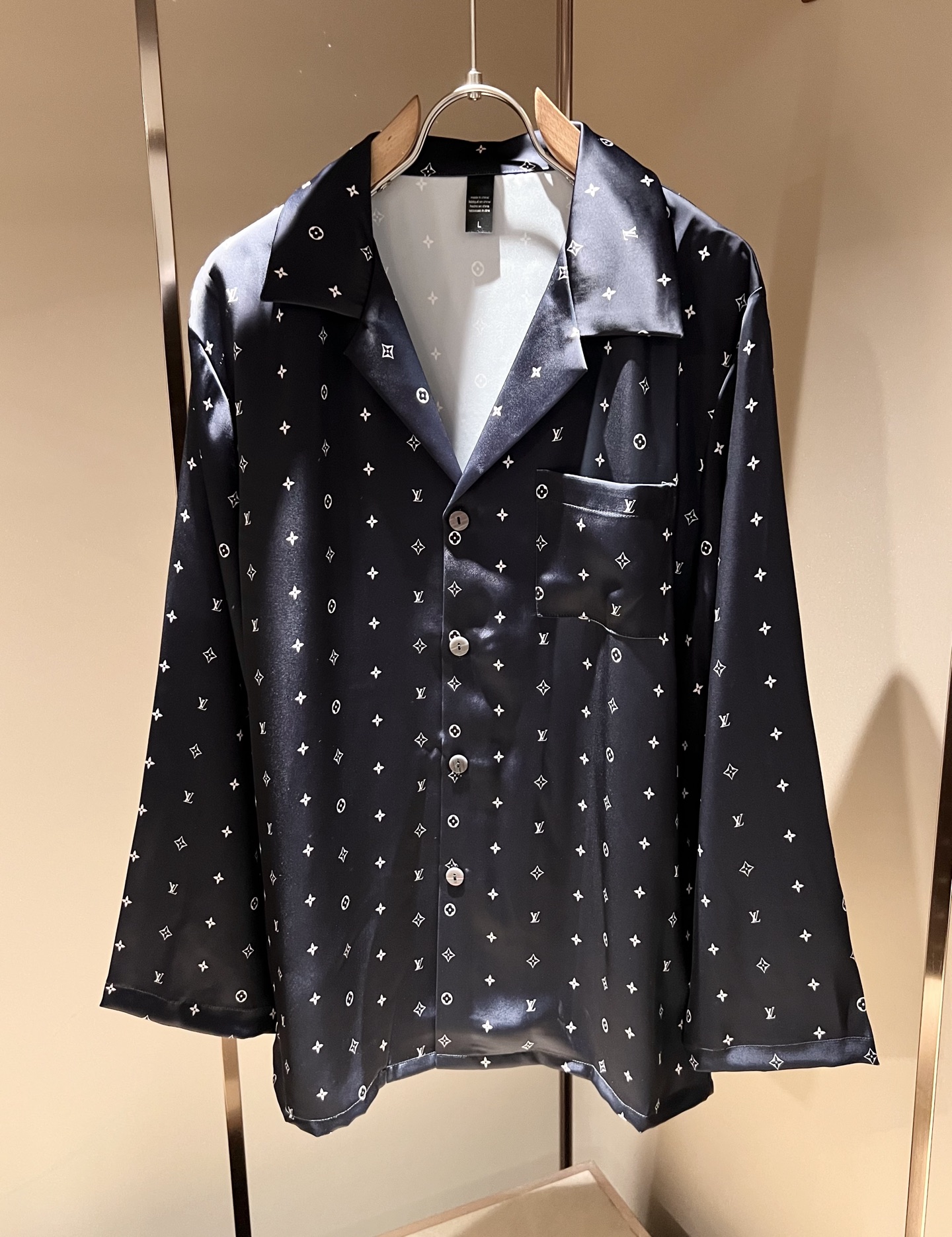 Louis Vuitton Monogram Silk Pajama Set | Luxurious Sleepwear for Men and Women