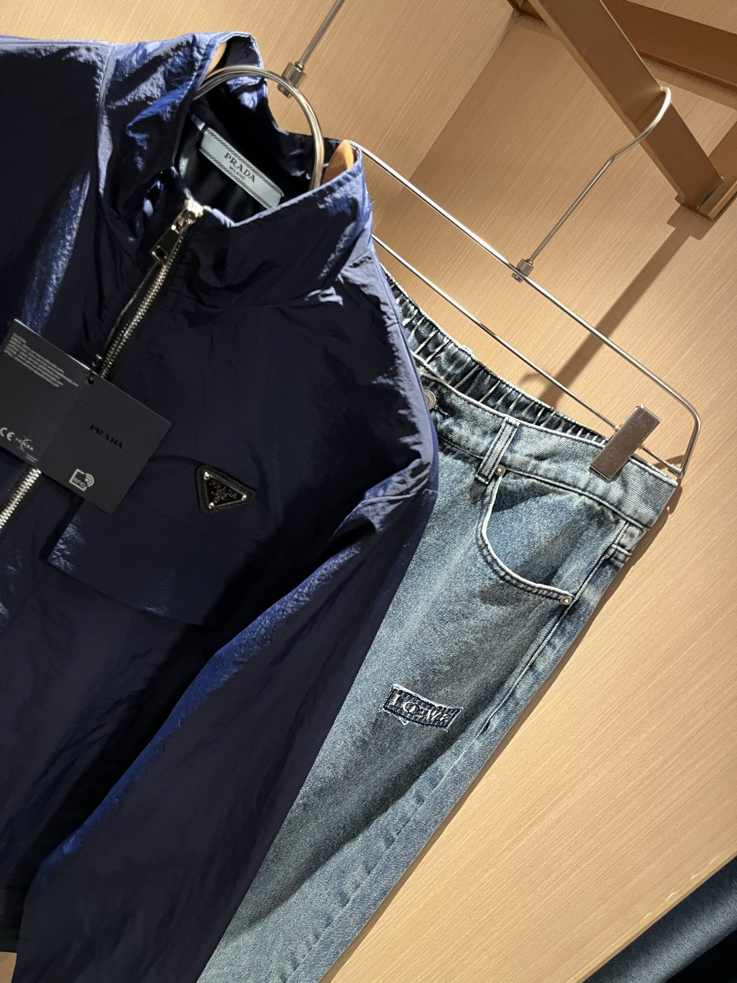 PRAD*A普*达2025秋冬休闲夹克外套，最新时尚休闲拉链夹克，时尚夹克外套!贸易公司渠道稀出，同步官