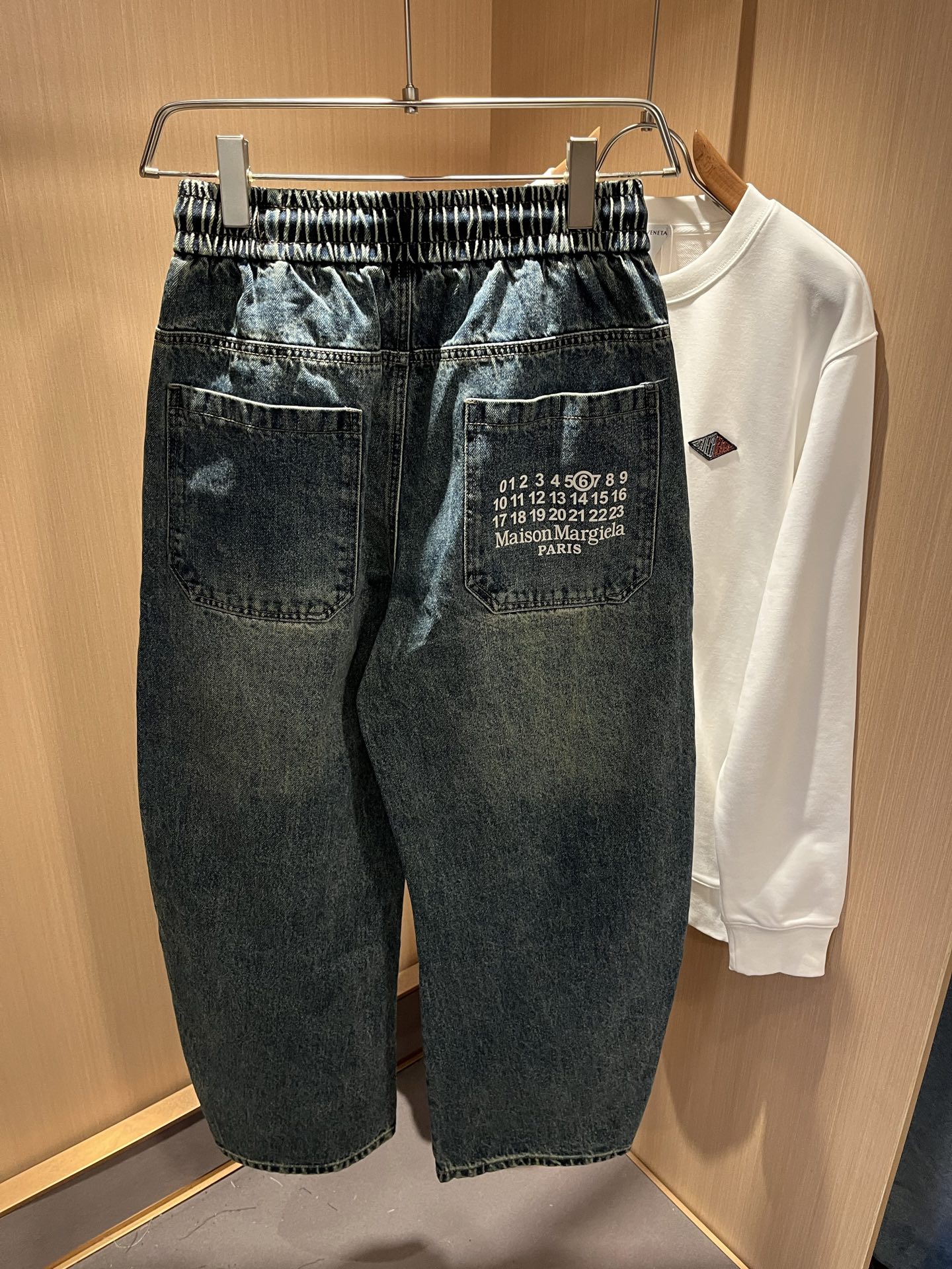 马吉拉 maison margiel 2025秋冬新款男女同款👫休闲牛仔裤，专柜同步发售！定制专属洗水纯