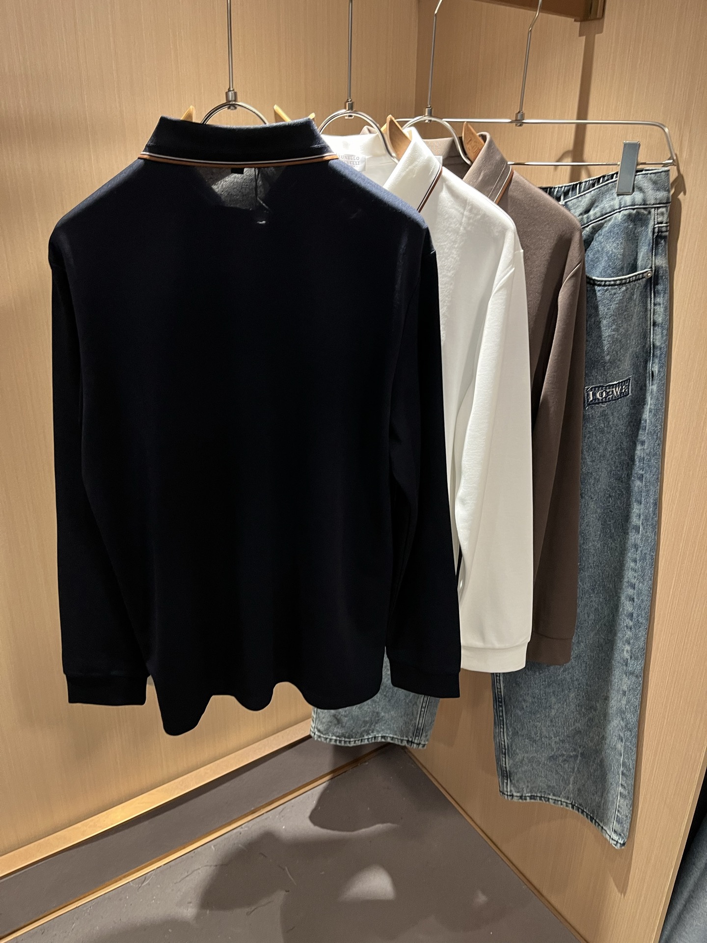 BC-Brunello Cucineli 2025秋季新款男士长袖Polo衫，众多明星都爱穿的时尚百搭单