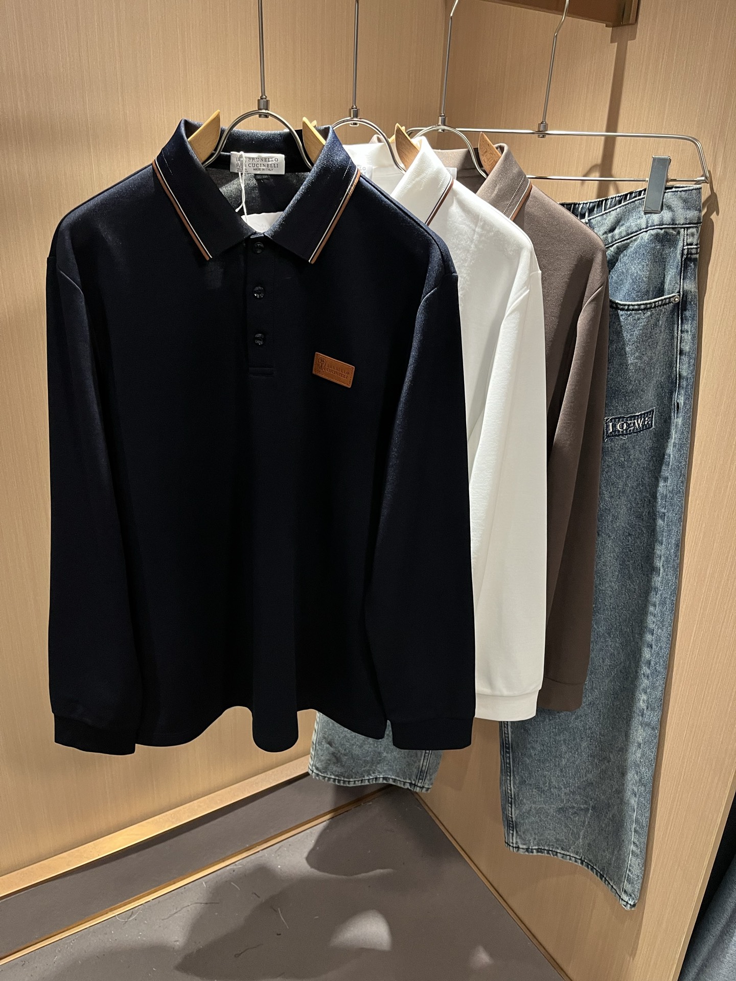 BC-Brunello Cucineli 2025秋季新款男士长袖Polo衫，众多明星都爱穿的时尚百搭单