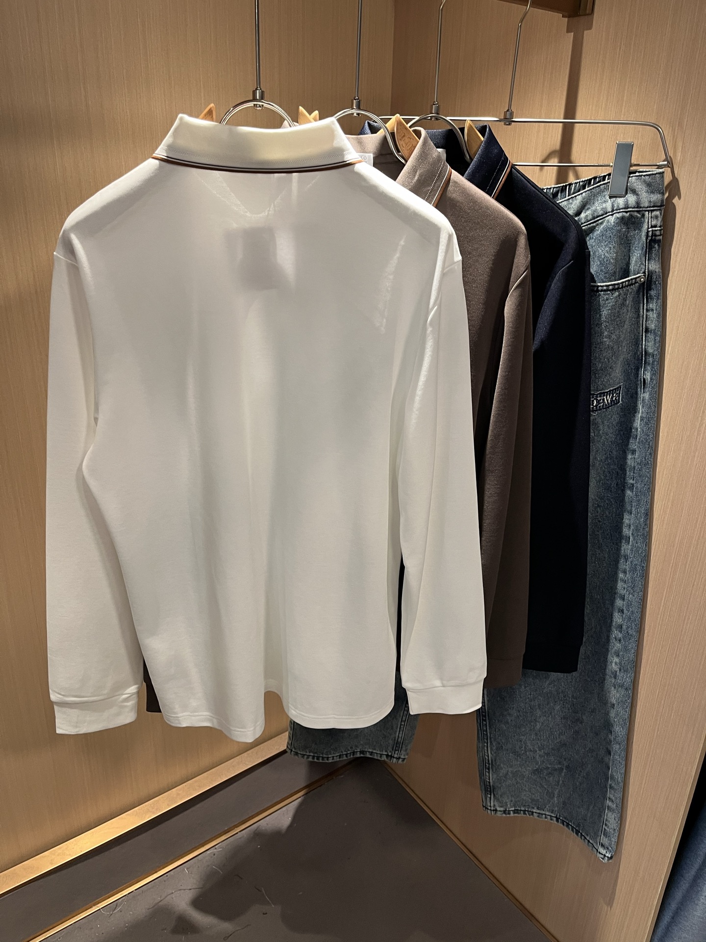 BC-Brunello Cucineli 2025秋季新款男士长袖Polo衫，众多明星都爱穿的时尚百搭单