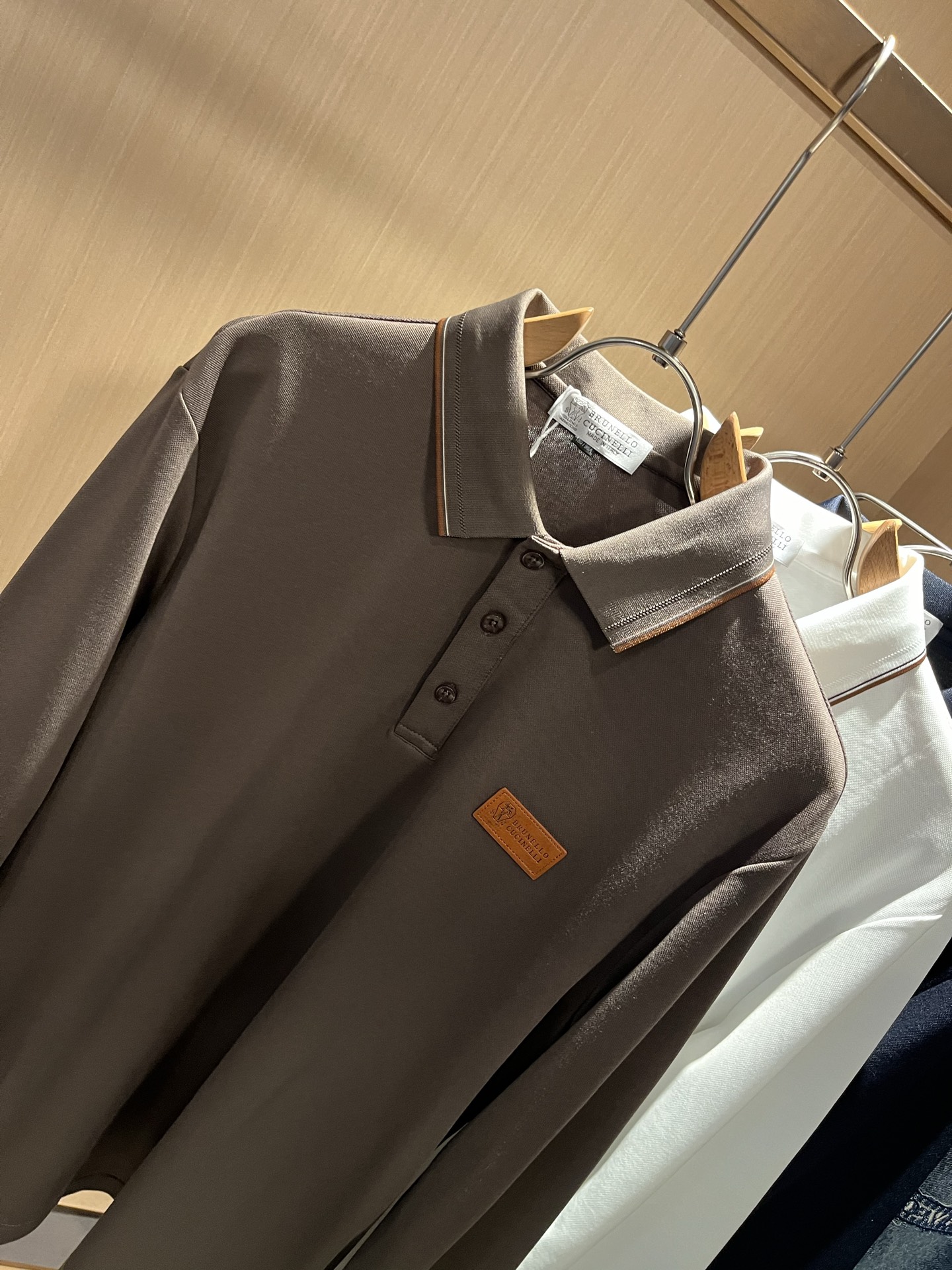 BC-Brunello Cucineli 2025秋季新款男士长袖Polo衫，众多明星都爱穿的时尚百搭单