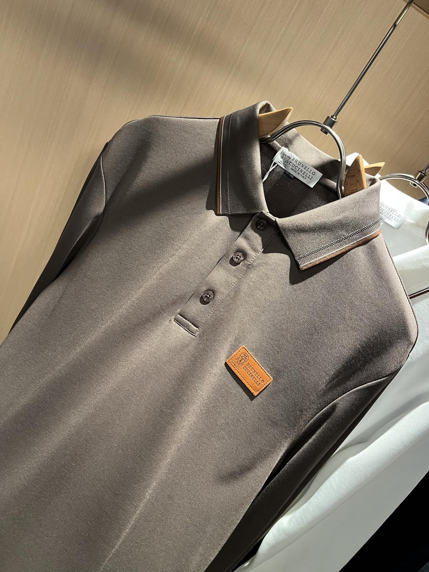 BC-Brunello Cucineli 2025秋季新款男士长袖Polo衫，众多明星都爱穿的时尚百搭单