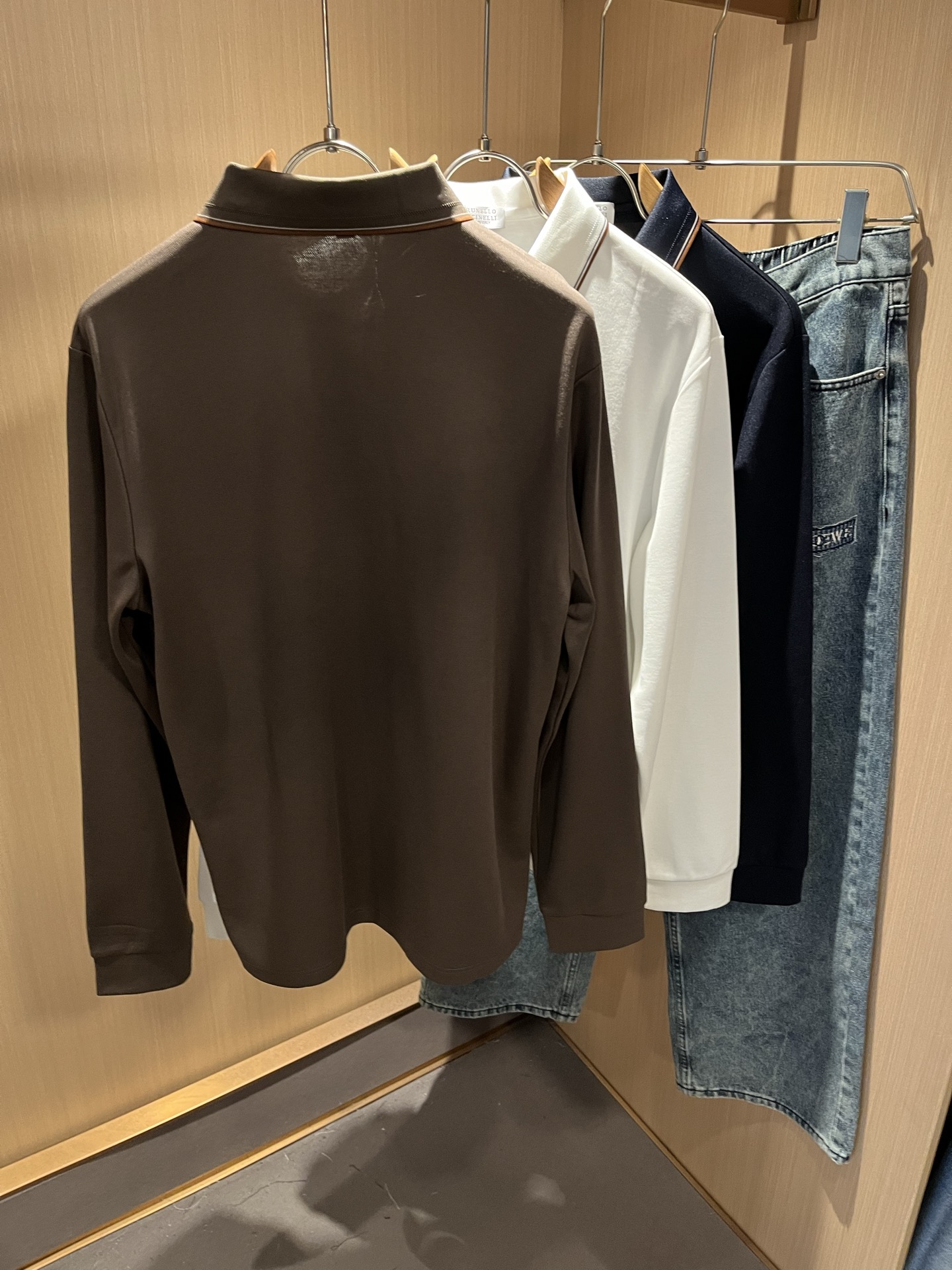 BC-Brunello Cucineli 2025秋季新款男士长袖Polo衫，众多明星都爱穿的时尚百搭单