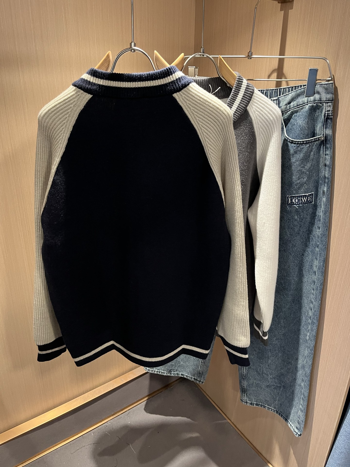 BC-Brunello Cucineli 2025秋冬新款针织羊毛夹克外套，最新时尚潮流效果,时尚新韵味