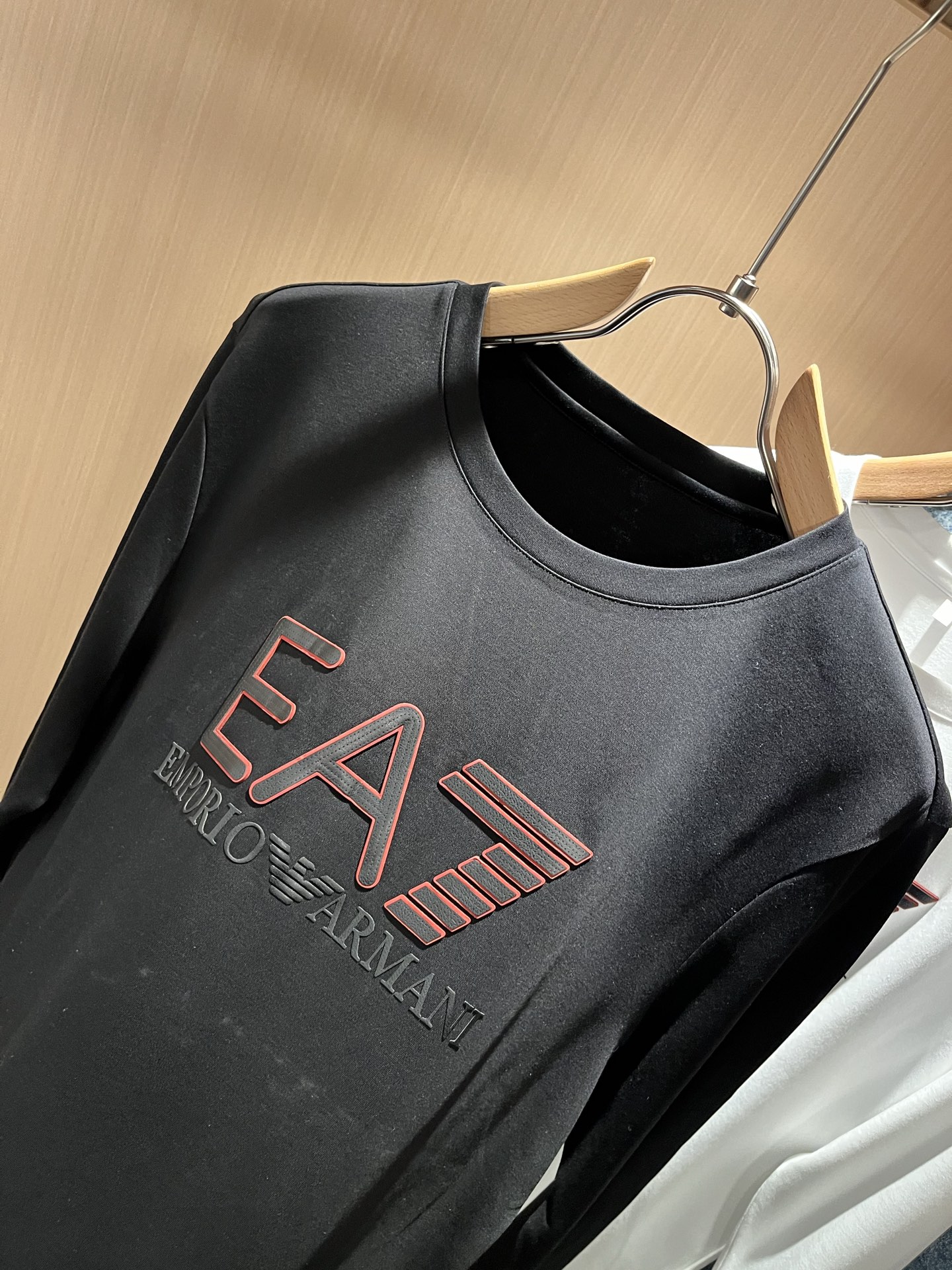 Arman阿*尼2025秋冬新款男女同款👫休闲长袖打底衫，原单代工厂订单，胸前标志😊logo压胶设计！简