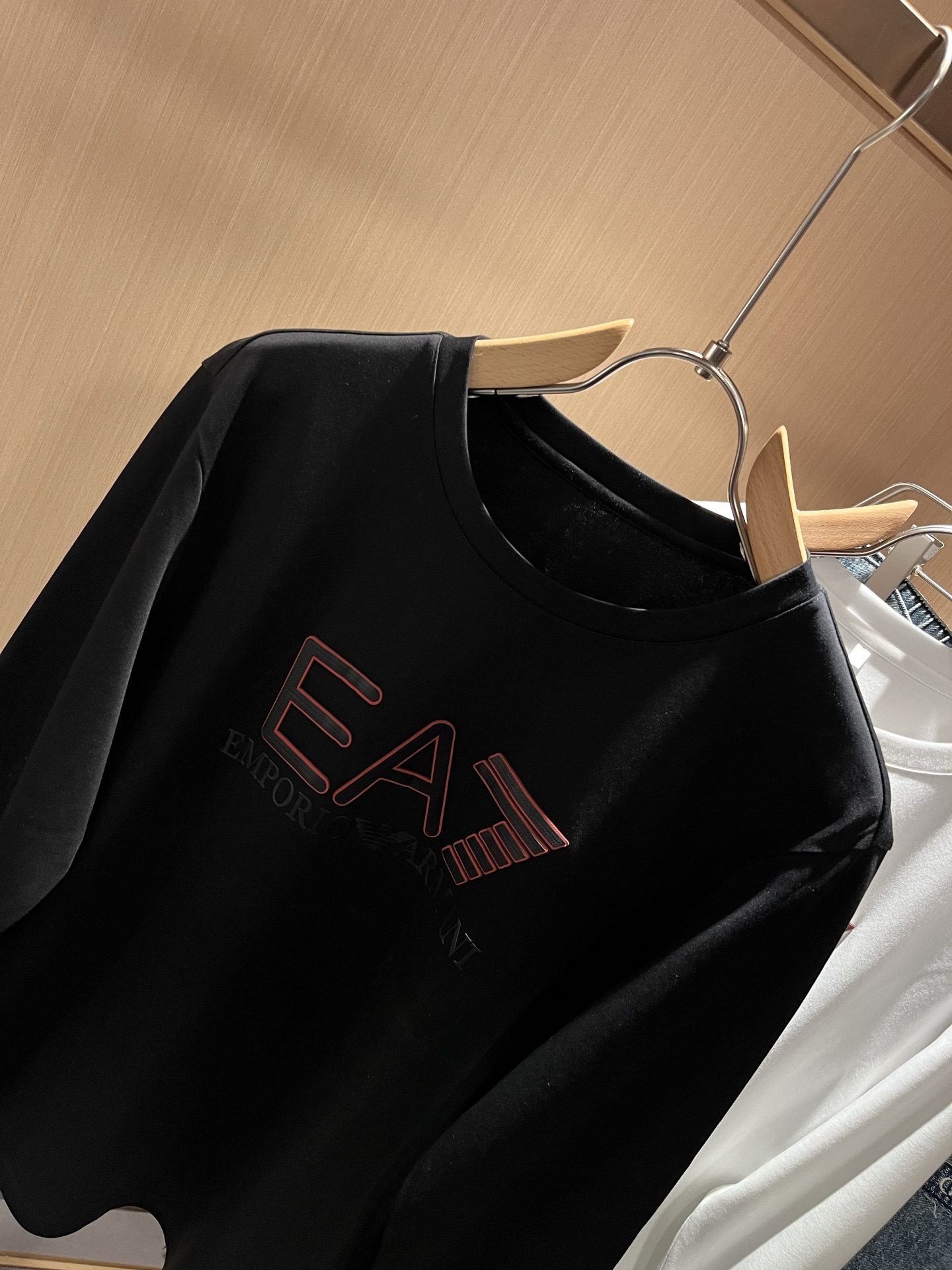 Arman阿*尼2025秋冬新款男女同款👫休闲长袖打底衫，原单代工厂订单，胸前标志😊logo压胶设计！简