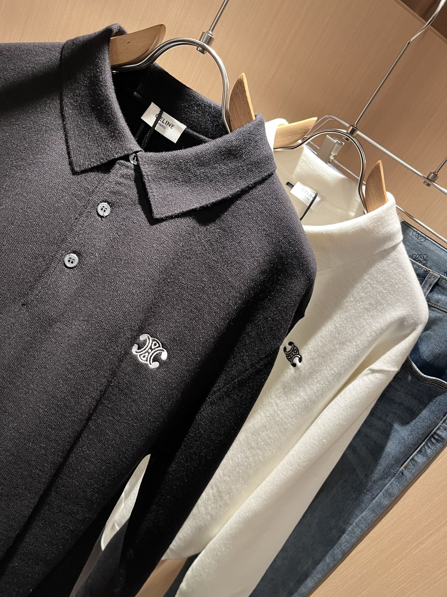 CELI*E瑟*琳 男女同款👫2025秋冬新款男女同款针织羊毛衫，宽松版型 纽约SOHO门店限定款！法国