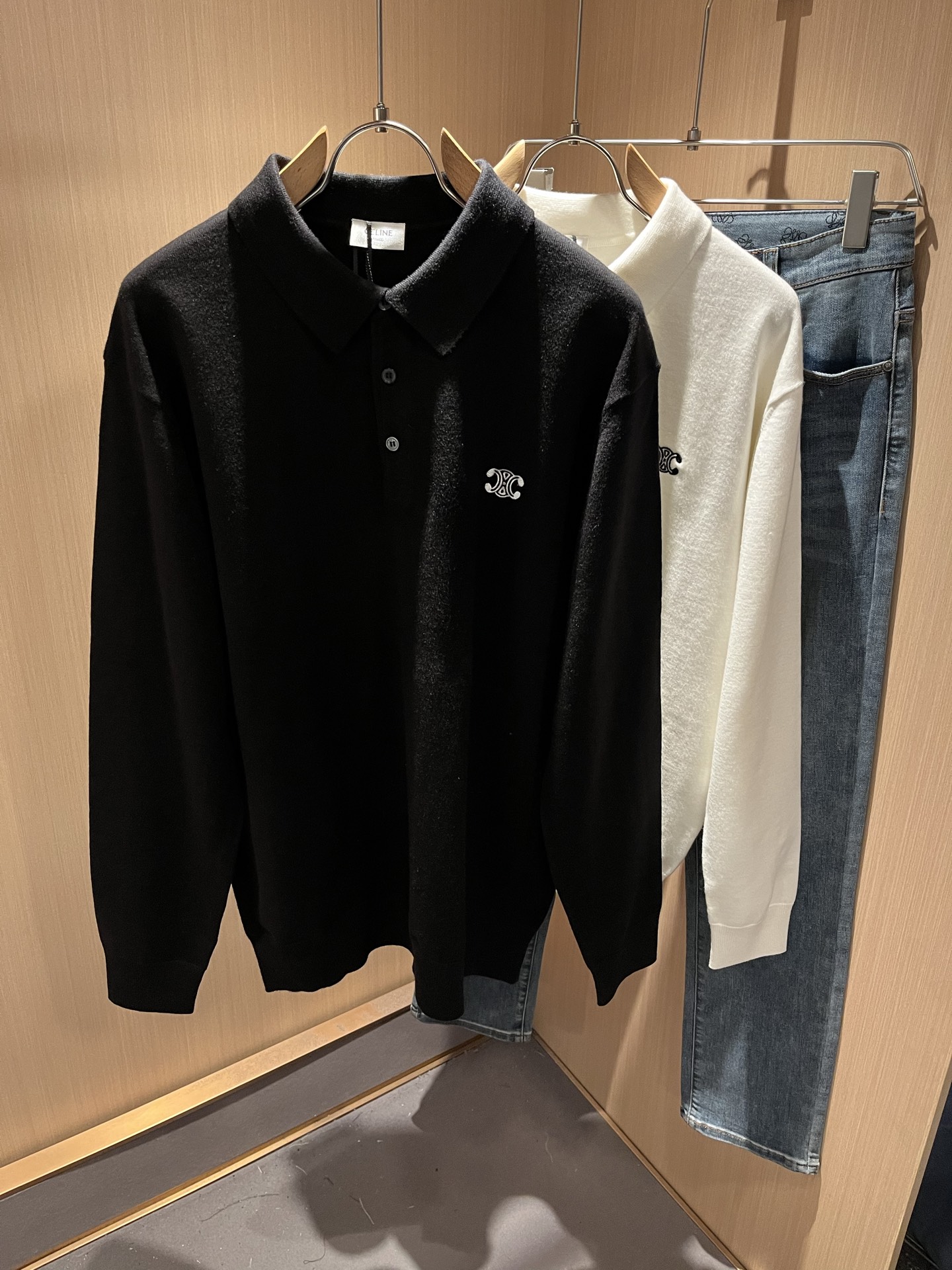 CELI*E瑟*琳 男女同款👫2025秋冬新款男女同款针织羊毛衫，宽松版型 纽约SOHO门店限定款！法国