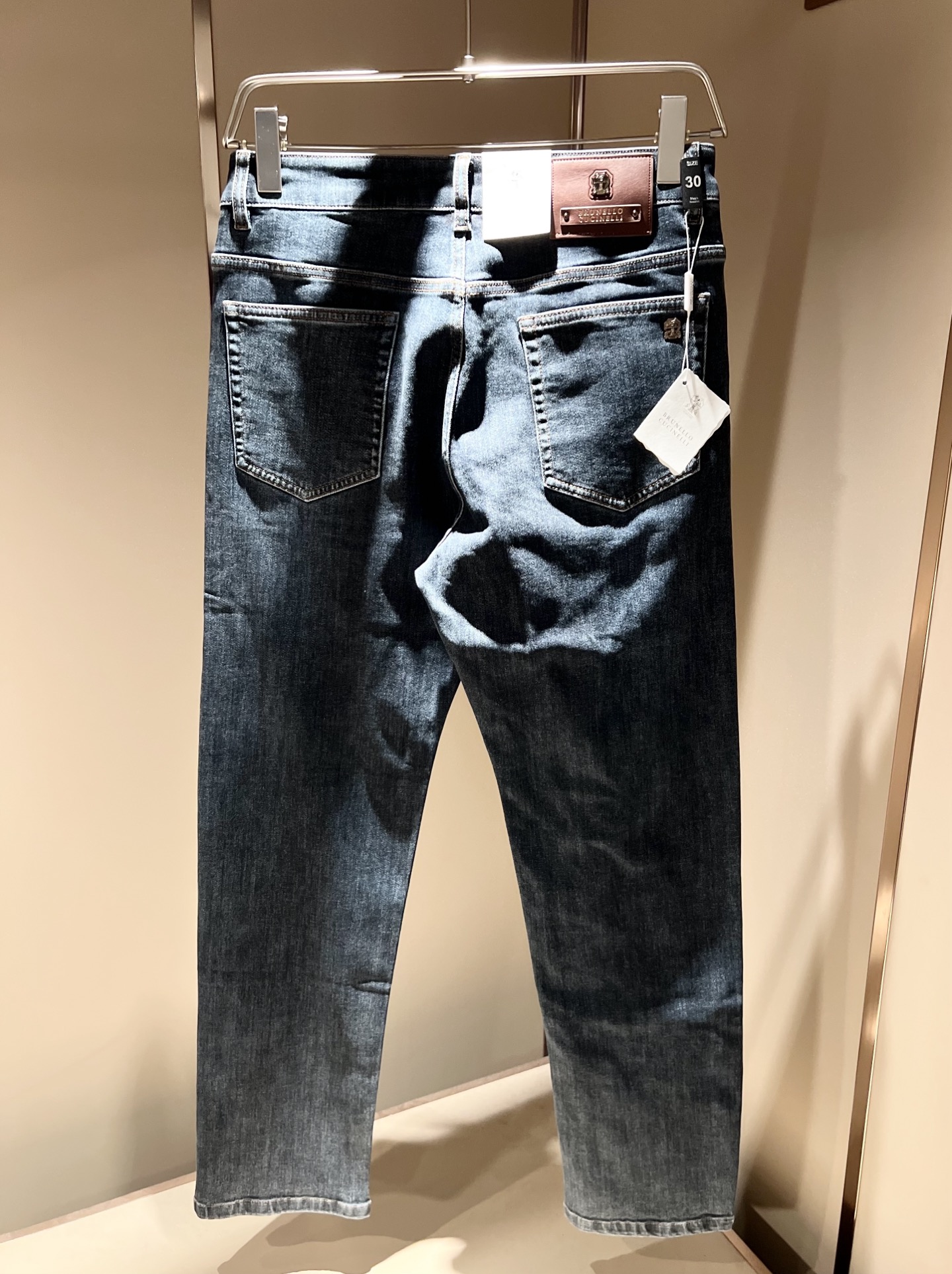 BC-Brunello Cucineli 2025秋冬新品男士时装款高端休闲牛仔裤，香港洋行渠道货，日本