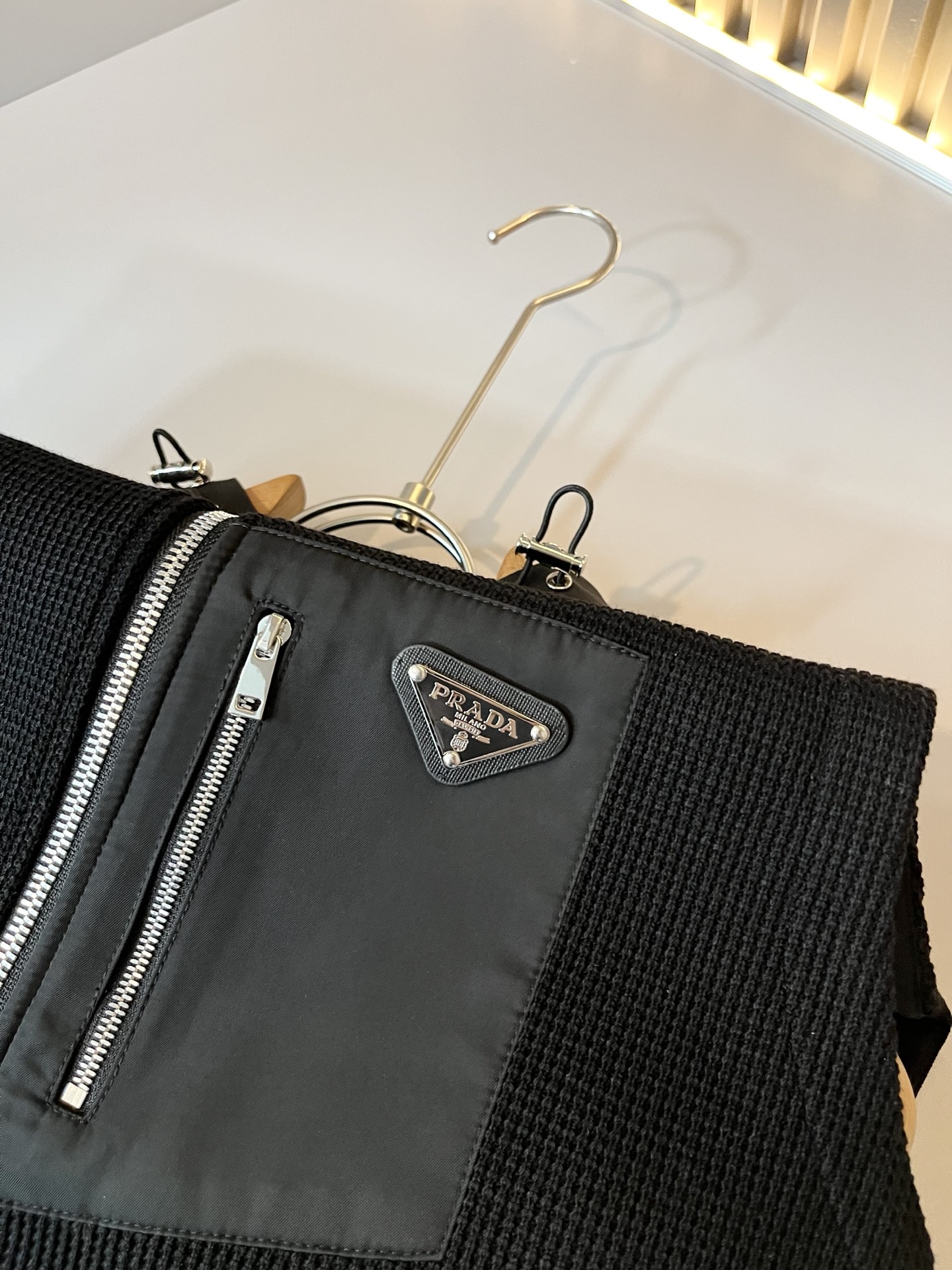 PRAD*A普*达2025秋冬休闲马甲外套，最新时尚休闲拉链夹克，时尚夹克外套!贸易公司渠道稀出，同步官