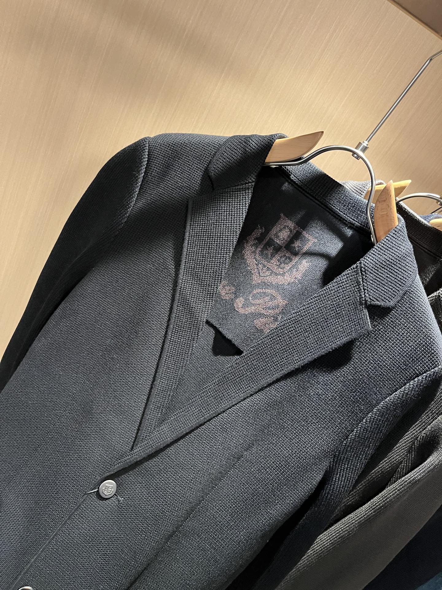 Loro Piana诺悠翩雅 2025秋冬男士针织西装外套，最新的贸易订单全品相！！网红款！上身舒适透气