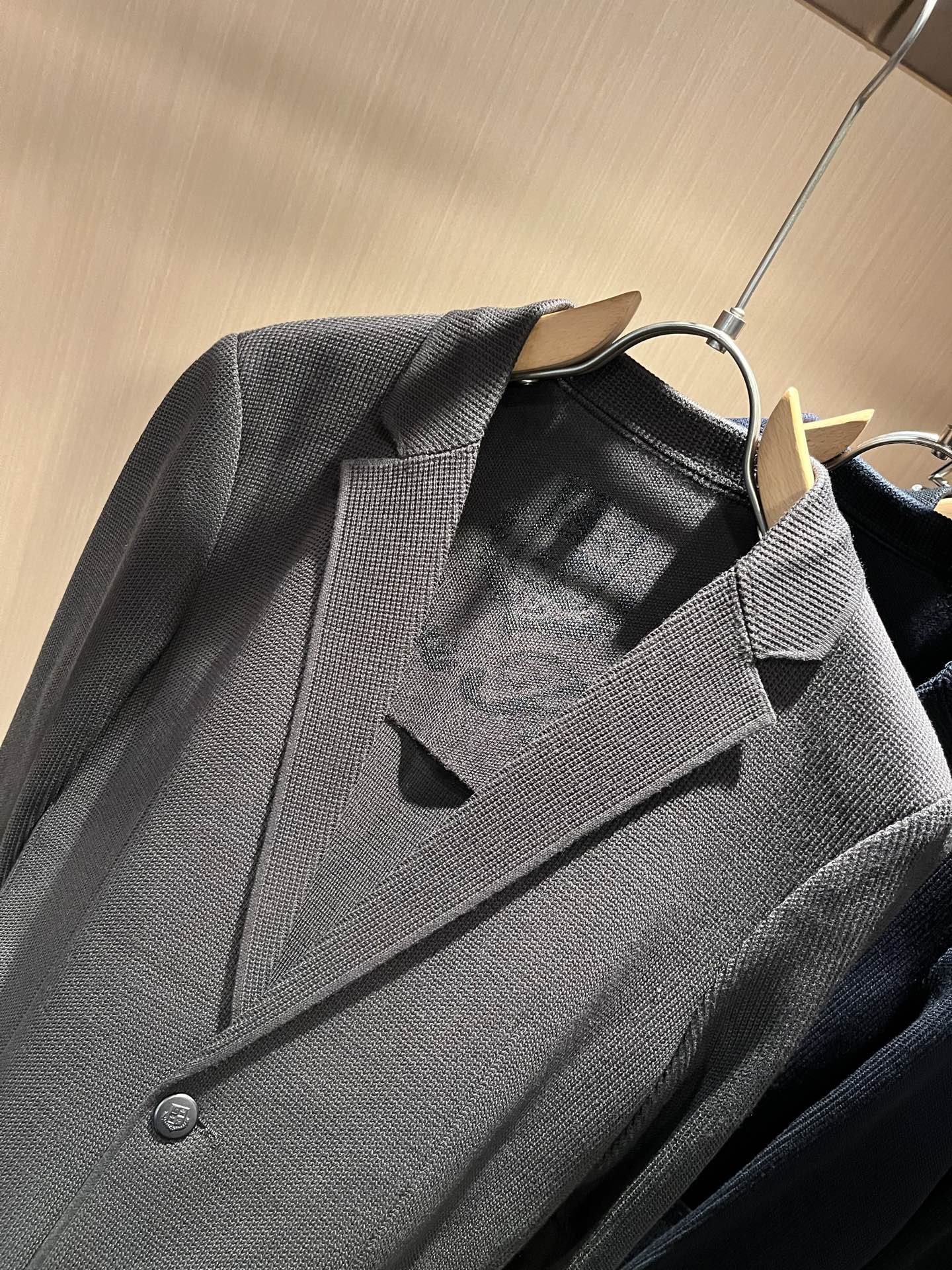 Loro Piana诺悠翩雅 2025秋冬男士针织西装外套，最新的贸易订单全品相！！网红款！上身舒适透气