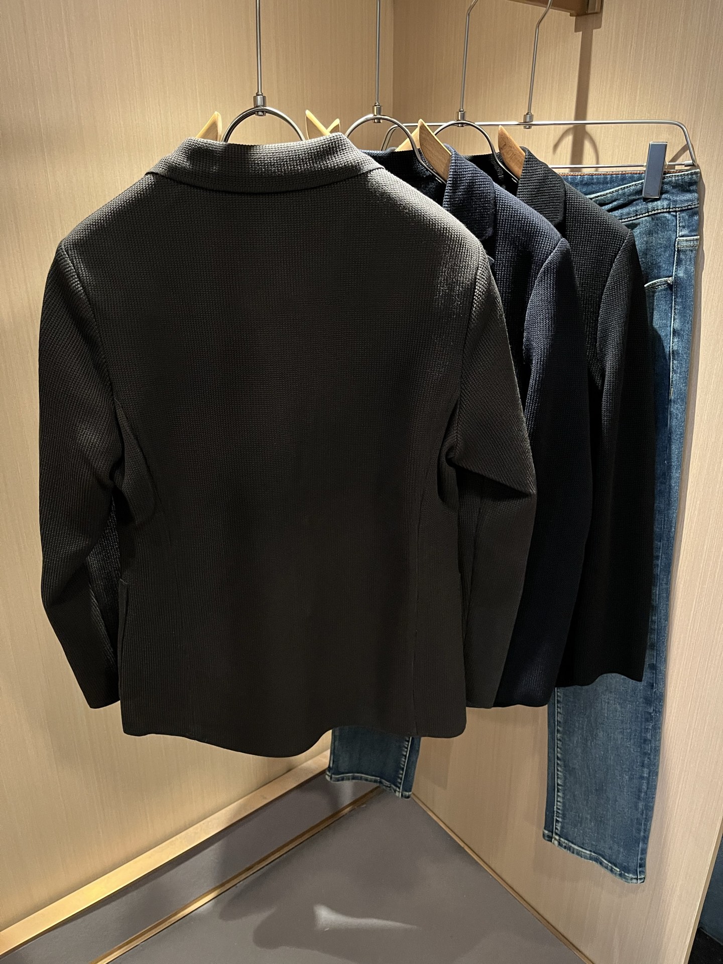 Loro Piana诺悠翩雅 2025秋冬男士针织西装外套，最新的贸易订单全品相！！网红款！上身舒适透气