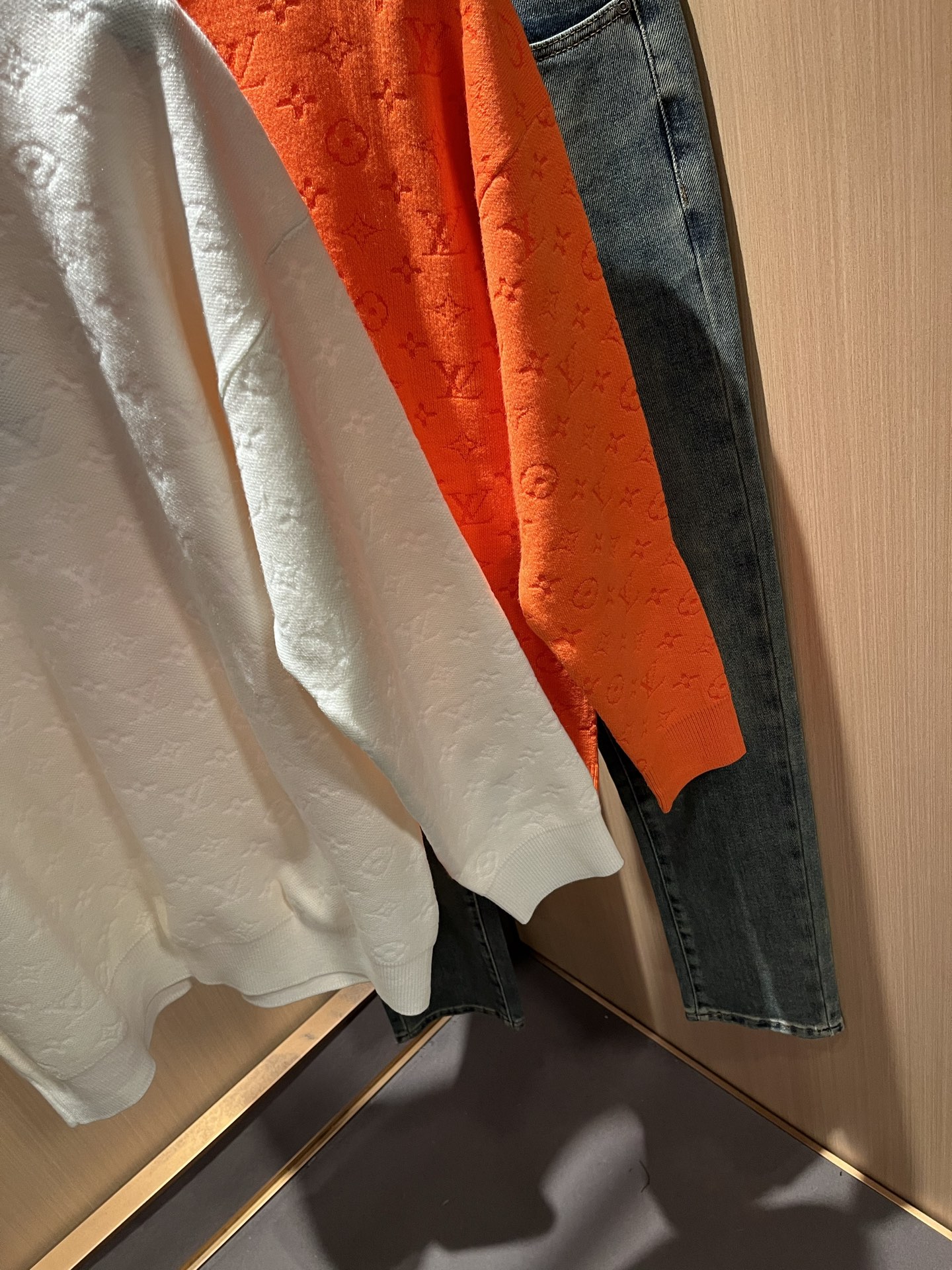 Louis Vuit*on 2025秋冬路易家族轻奢Monogram钩织针织羊毛衫！男女同款👫装饰！ 路