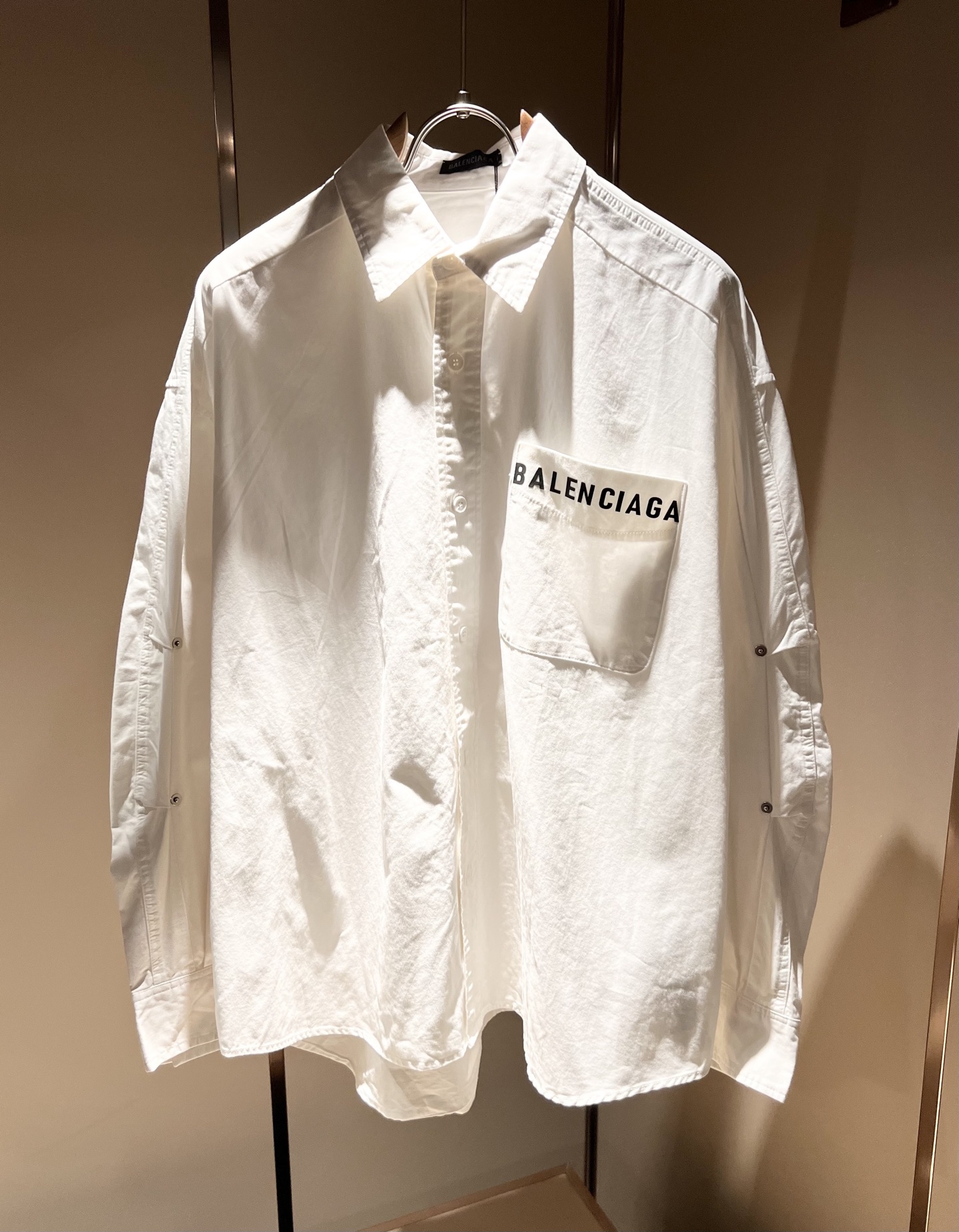 BALENCI*GA巴黎*家 2025秋冬新款男女同款👫衬衣，走秀图案印花时尚休闲衬衣，标志logo图案