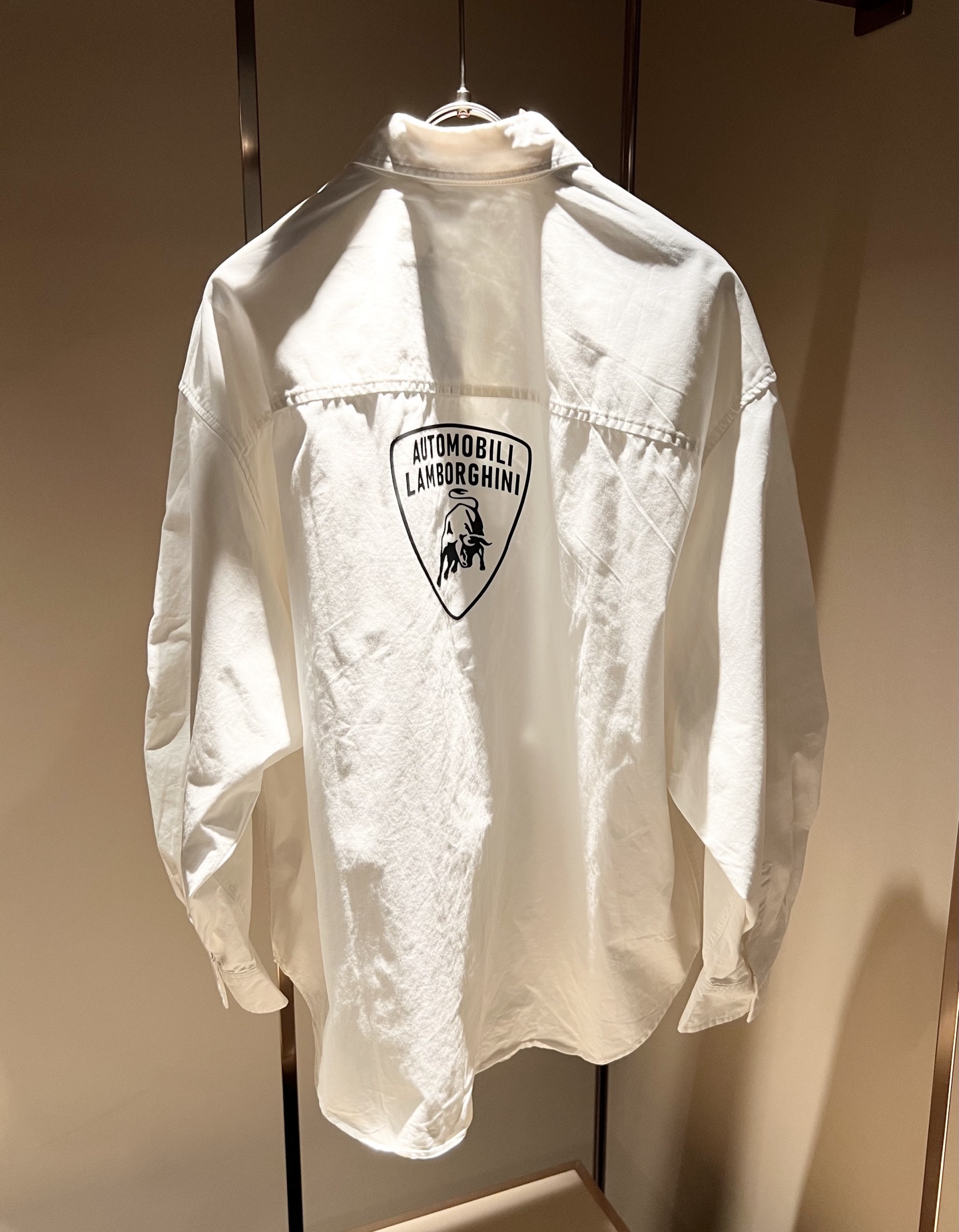 BALENCI*GA巴黎*家 2025秋冬新款男女同款👫衬衣，走秀图案印花时尚休闲衬衣，标志logo图案