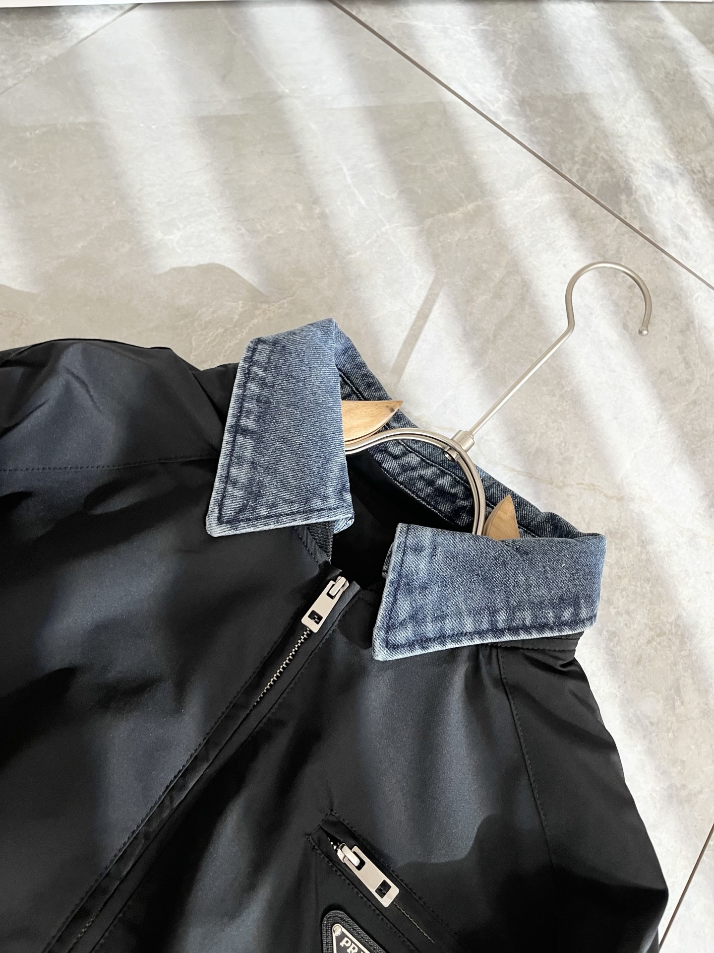 PRAD*A普*达2025秋冬休闲夹克外套，最新时尚休闲拉链夹克，时尚夹克外套!贸易公司渠道稀出，同步官