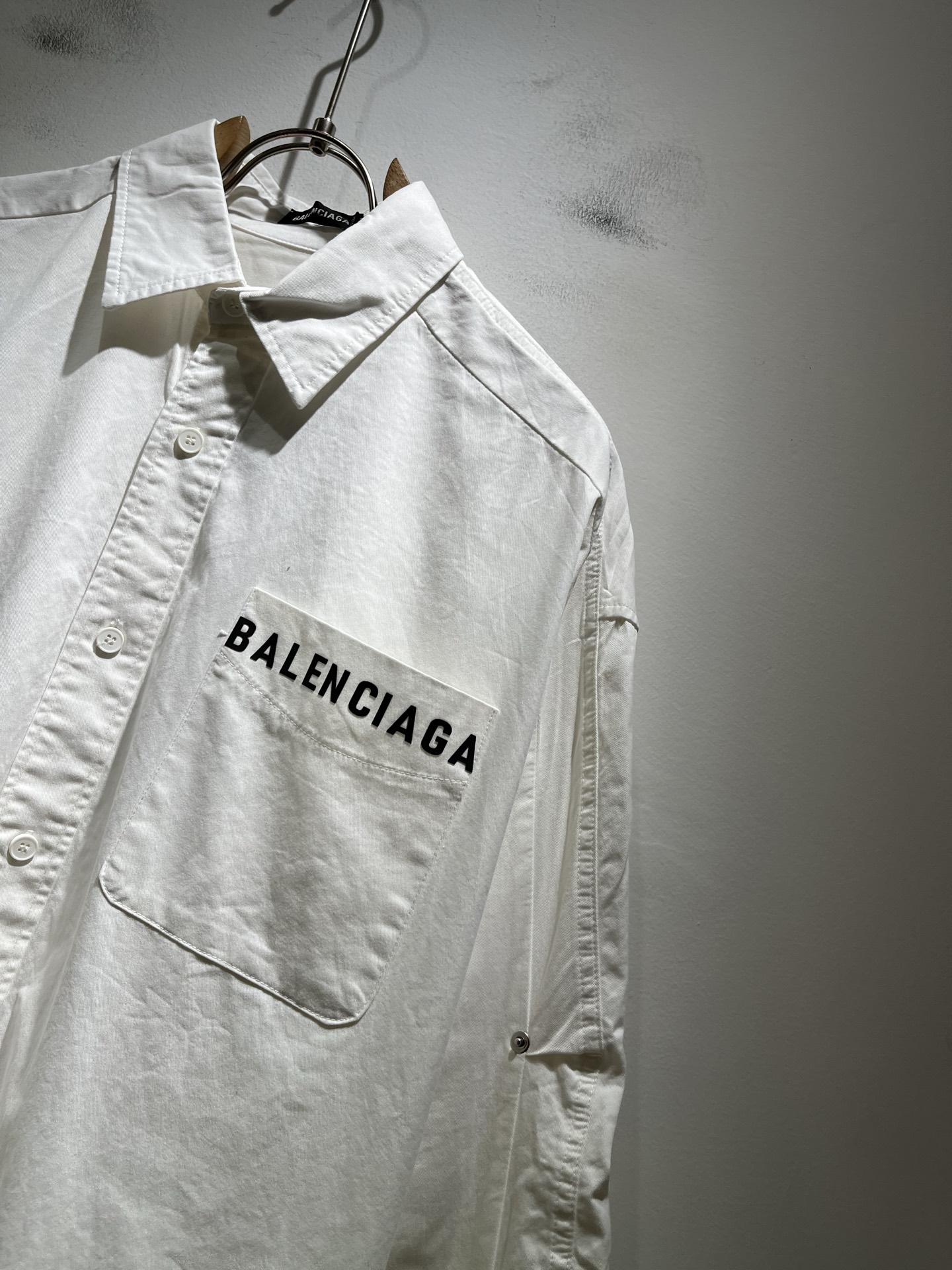 BALENCI*GA巴黎*家 2025秋冬新款男女同款👫衬衣，走秀图案印花时尚休闲衬衣，标志logo图案