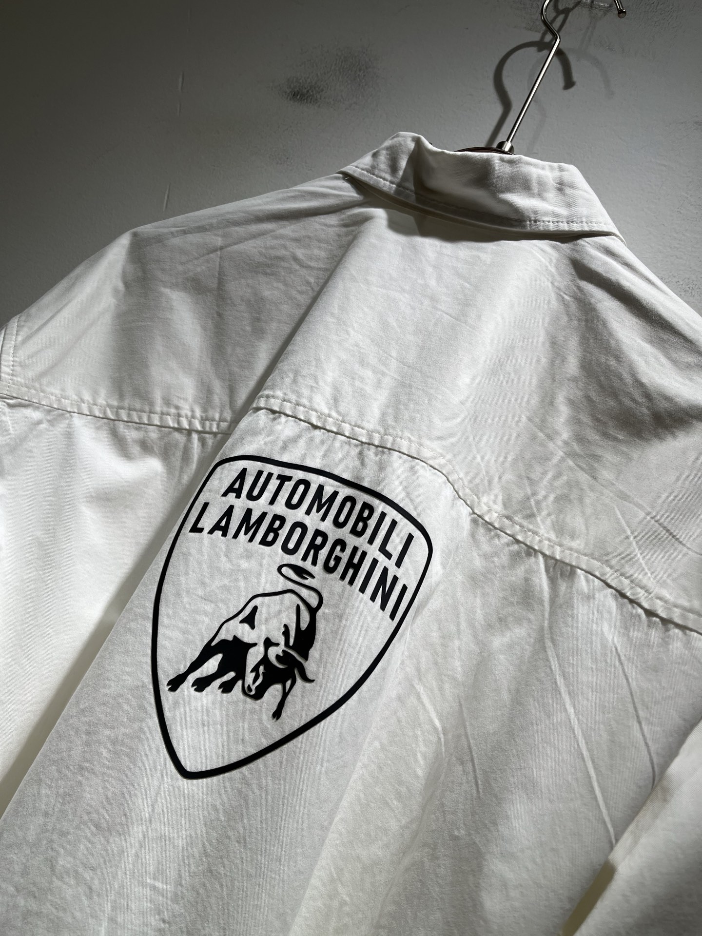 BALENCI*GA巴黎*家 2025秋冬新款男女同款👫衬衣，走秀图案印花时尚休闲衬衣，标志logo图案