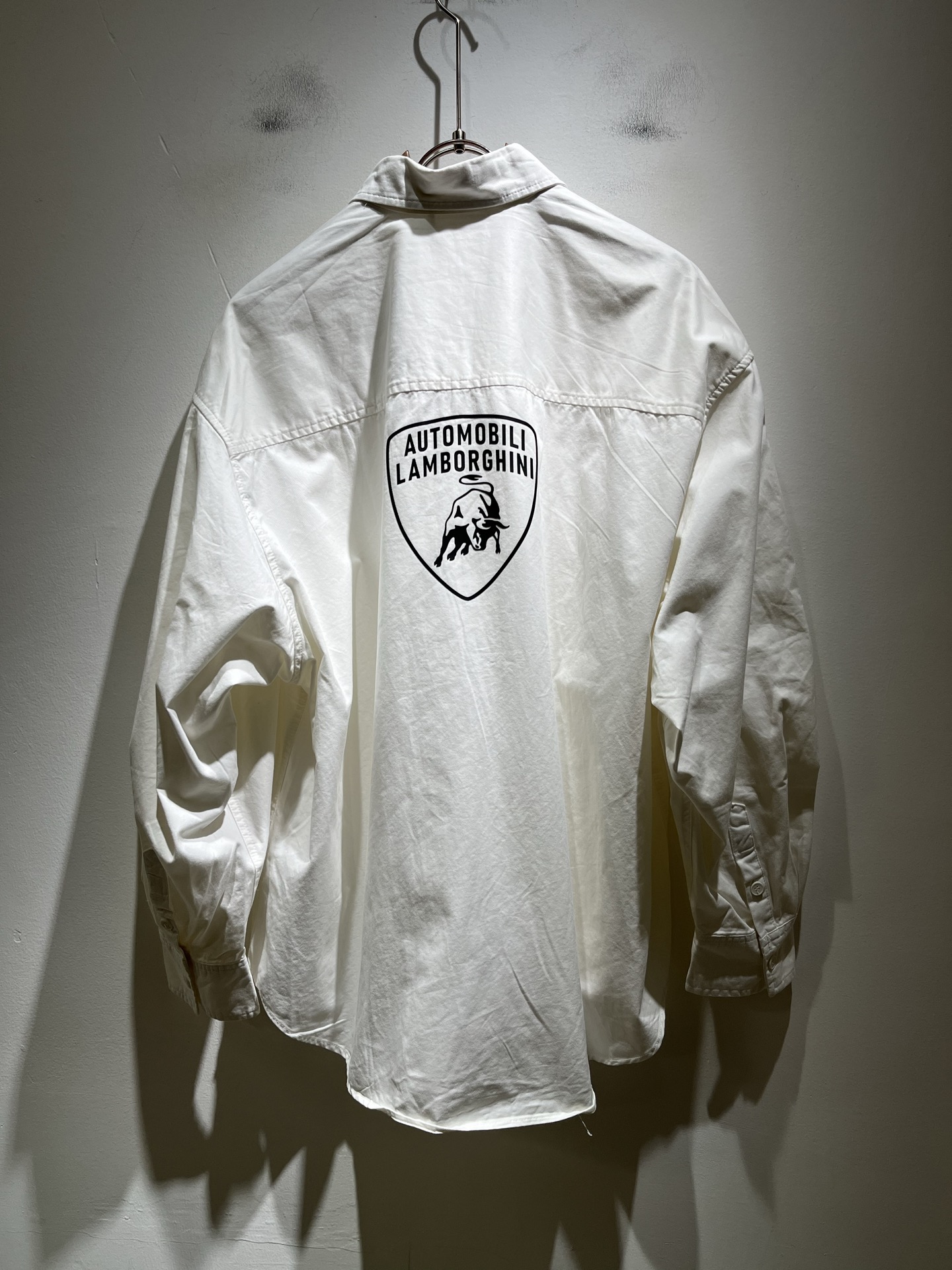 BALENCI*GA巴黎*家 2025秋冬新款男女同款👫衬衣，走秀图案印花时尚休闲衬衣，标志logo图案