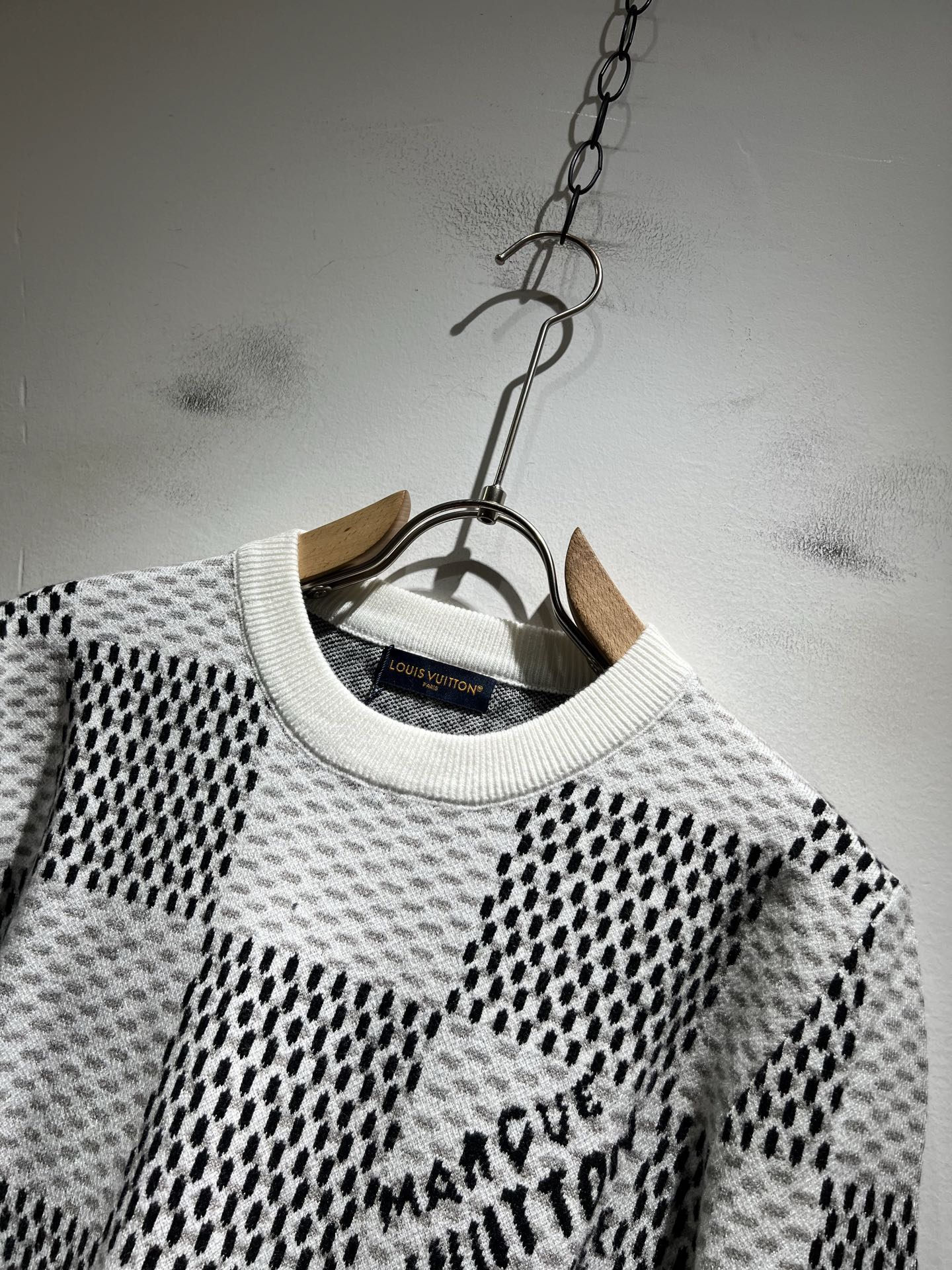 Louis Vuit*on 2025秋冬路易家族轻奢Monogram钩织针织羊毛衫！男女同款👫装饰！ 路