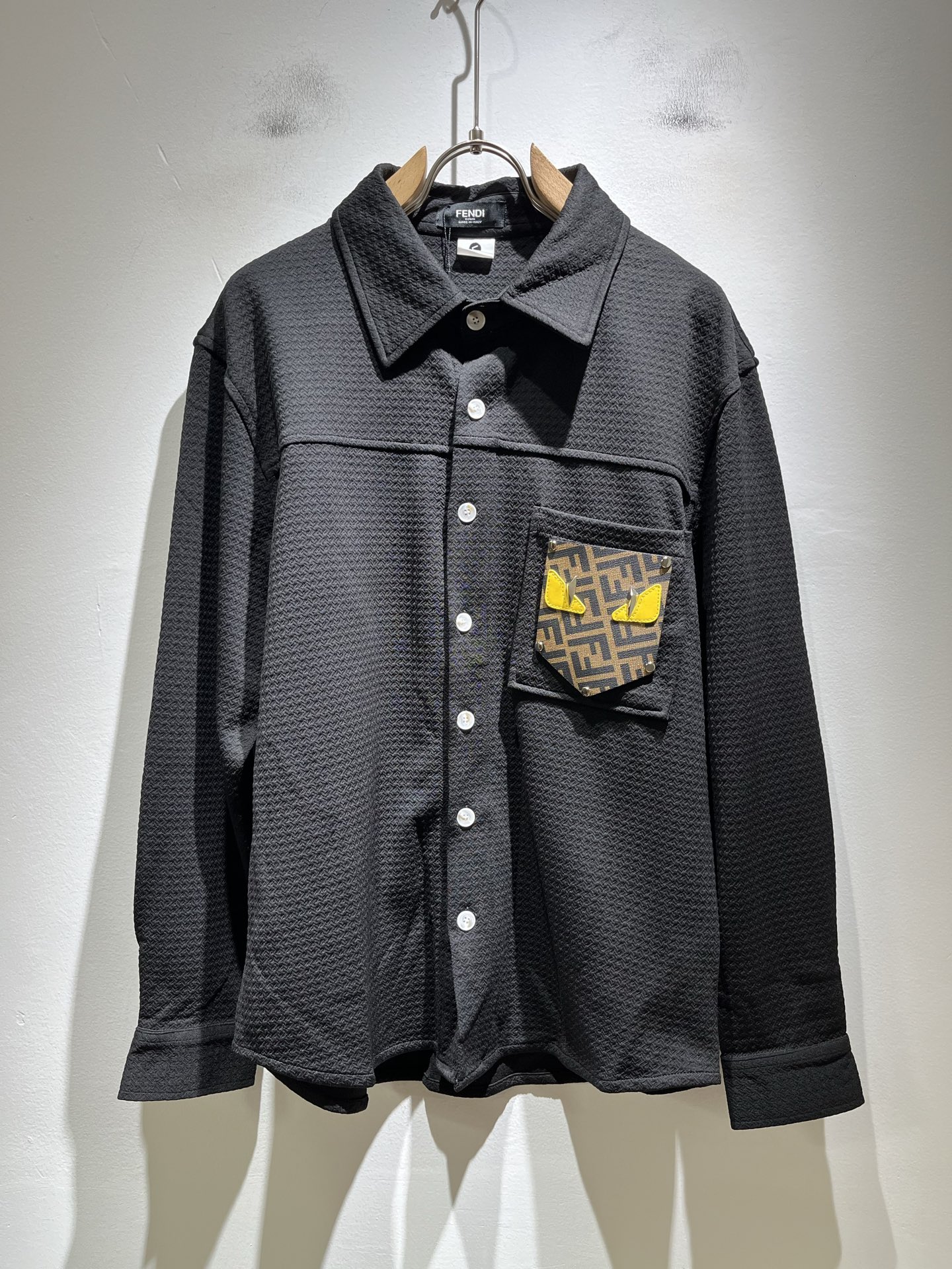 FEN*DI芬迪 2025秋季新款男士长袖衬衣，潮流轻奢新品登场 原单复刻产物 高端品质 市场最高版本 