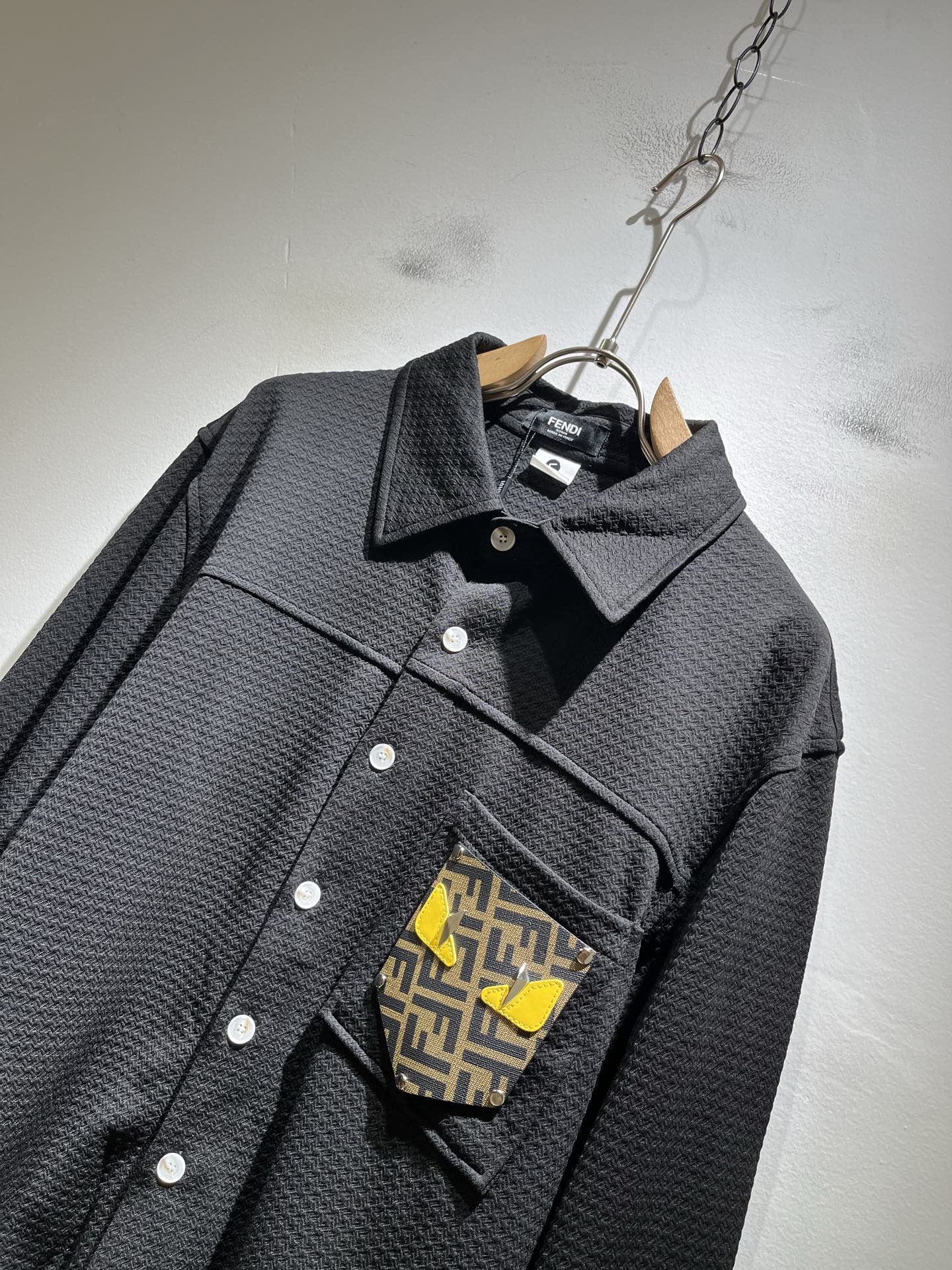 FEN*DI芬迪 2025秋季新款男士长袖衬衣，潮流轻奢新品登场 原单复刻产物 高端品质 市场最高版本 