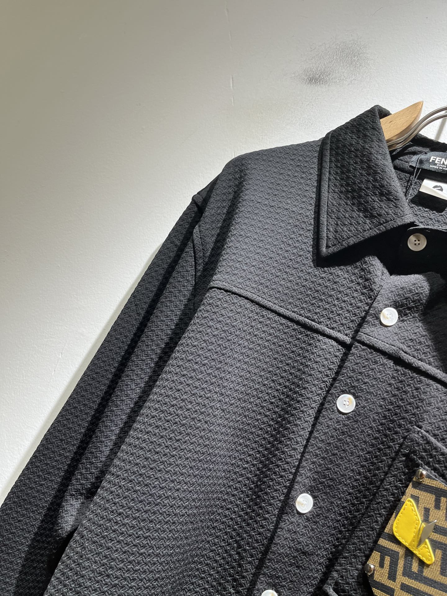 FEN*DI芬迪 2025秋季新款男士长袖衬衣，潮流轻奢新品登场 原单复刻产物 高端品质 市场最高版本 