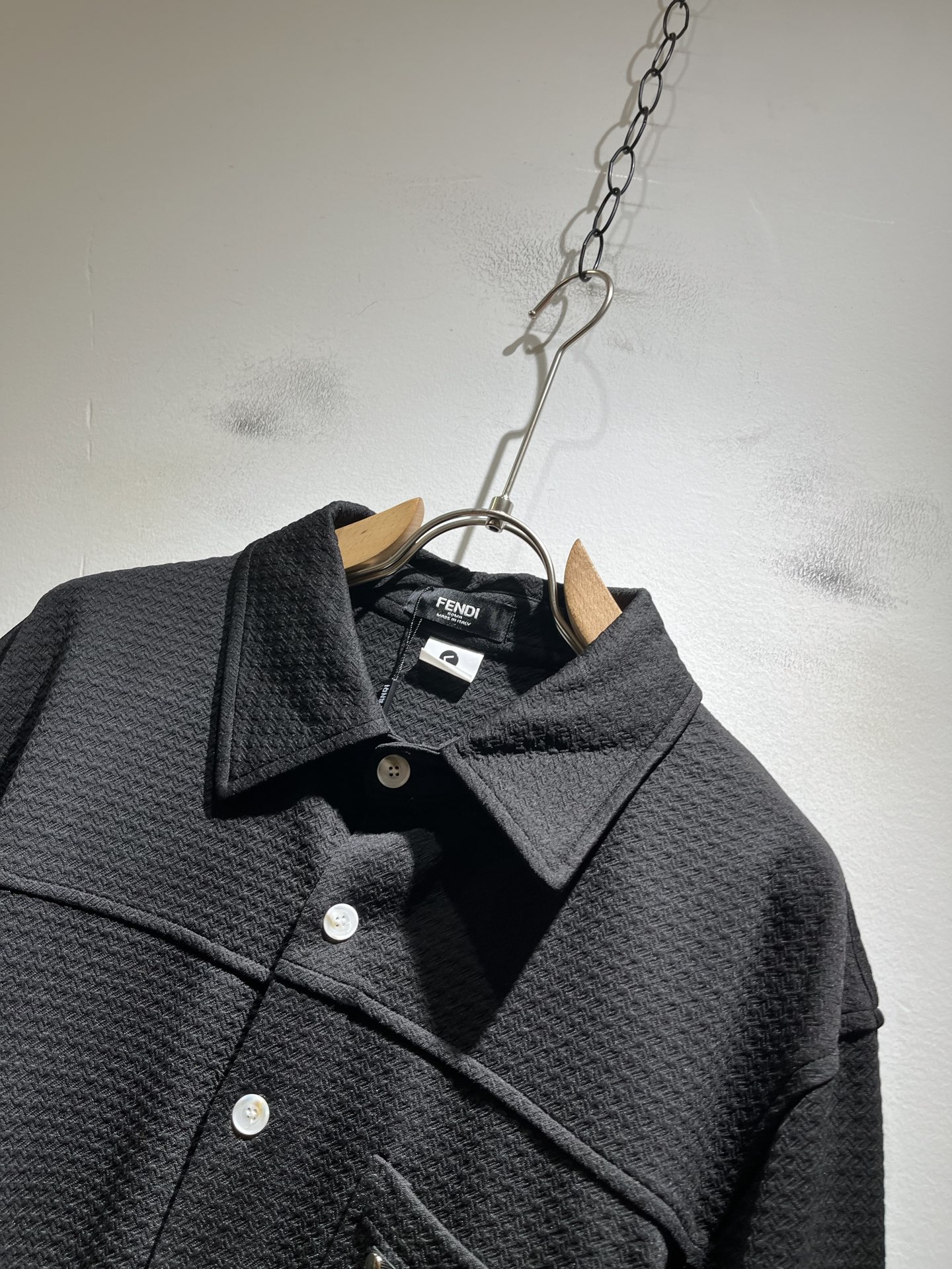 FEN*DI芬迪 2025秋季新款男士长袖衬衣，潮流轻奢新品登场 原单复刻产物 高端品质 市场最高版本 