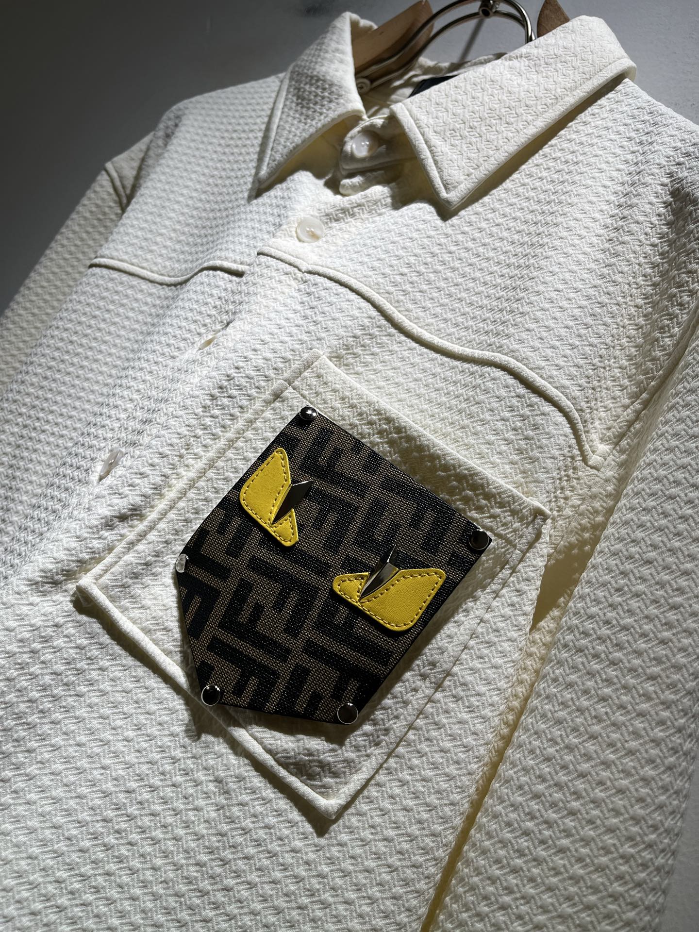 FEN*DI芬迪 2025秋季新款男士长袖衬衣，潮流轻奢新品登场 原单复刻产物 高端品质 市场最高版本 