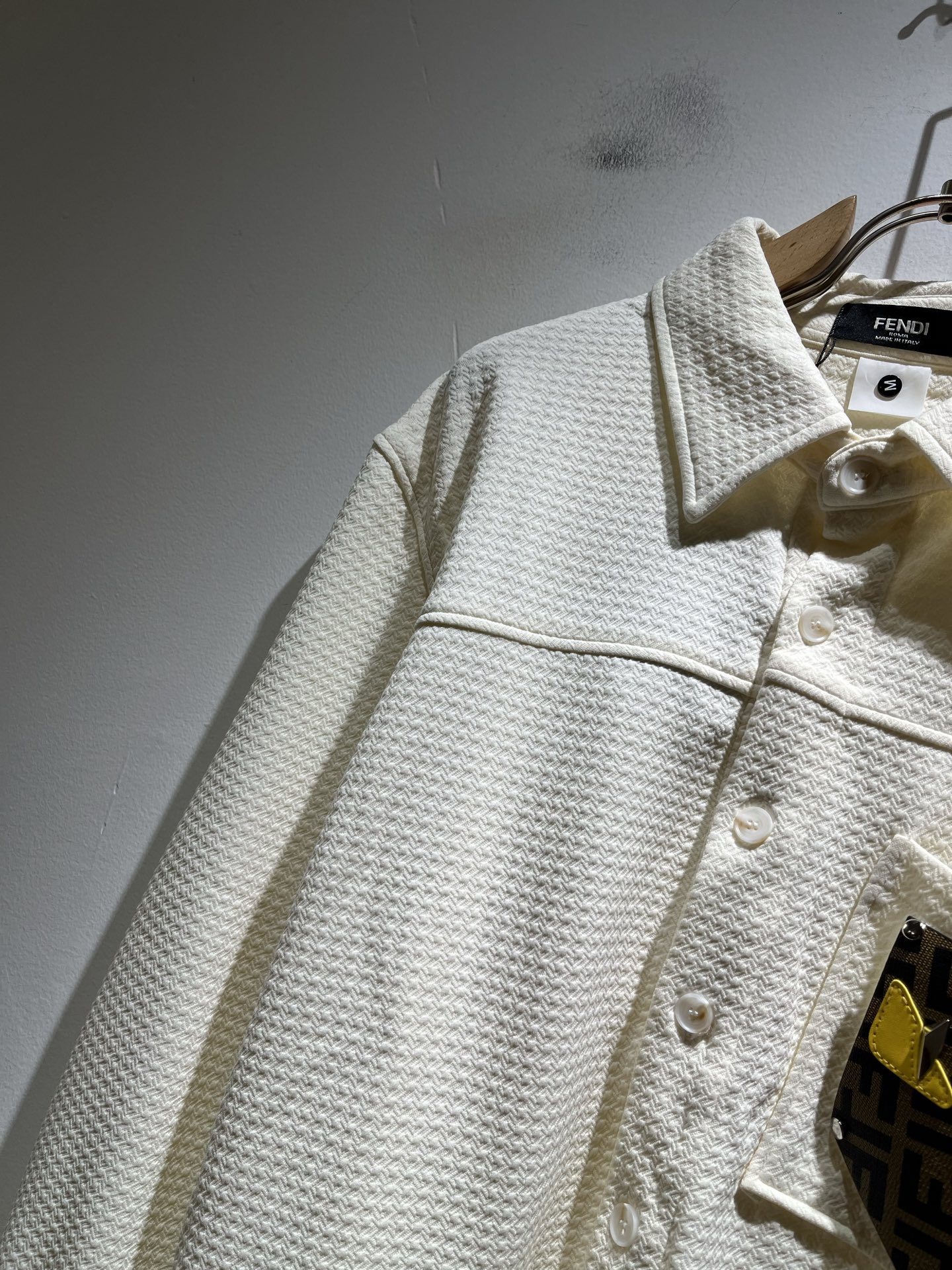 FEN*DI芬迪 2025秋季新款男士长袖衬衣，潮流轻奢新品登场 原单复刻产物 高端品质 市场最高版本 