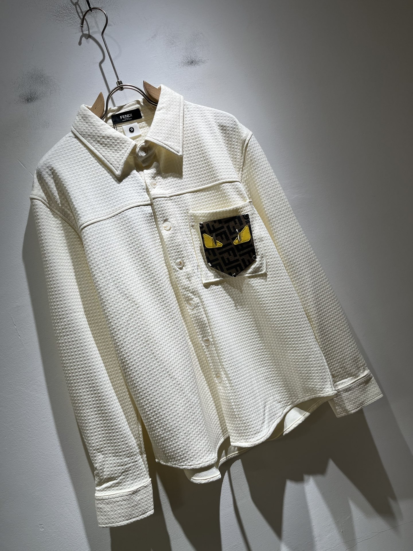 FEN*DI芬迪 2025秋季新款男士长袖衬衣，潮流轻奢新品登场 原单复刻产物 高端品质 市场最高版本 