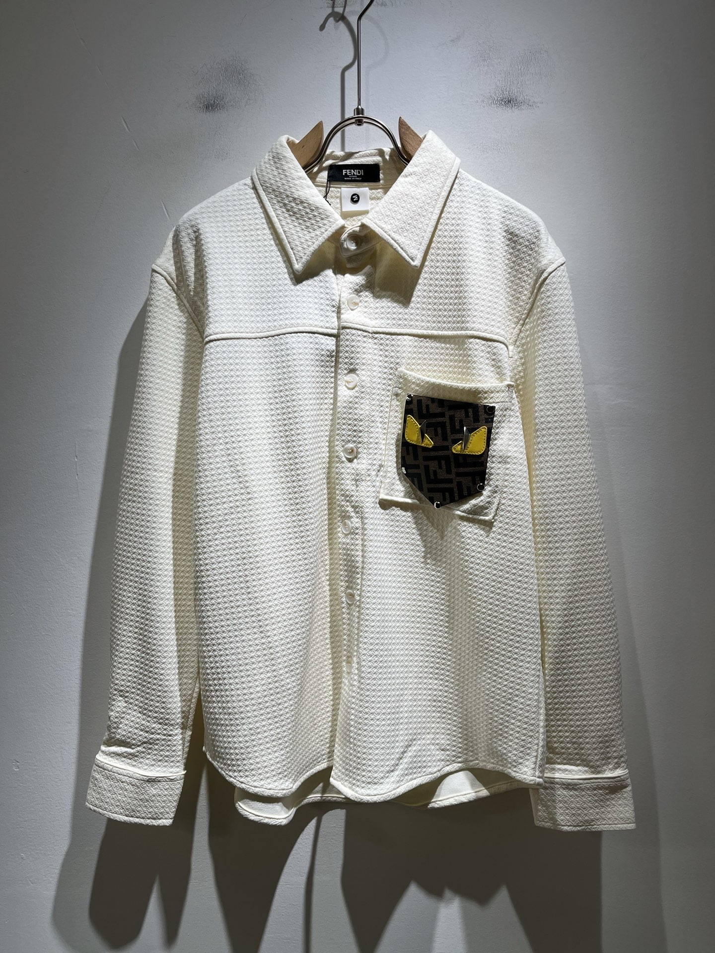 FEN*DI芬迪 2025秋季新款男士长袖衬衣，潮流轻奢新品登场 原单复刻产物 高端品质 市场最高版本 