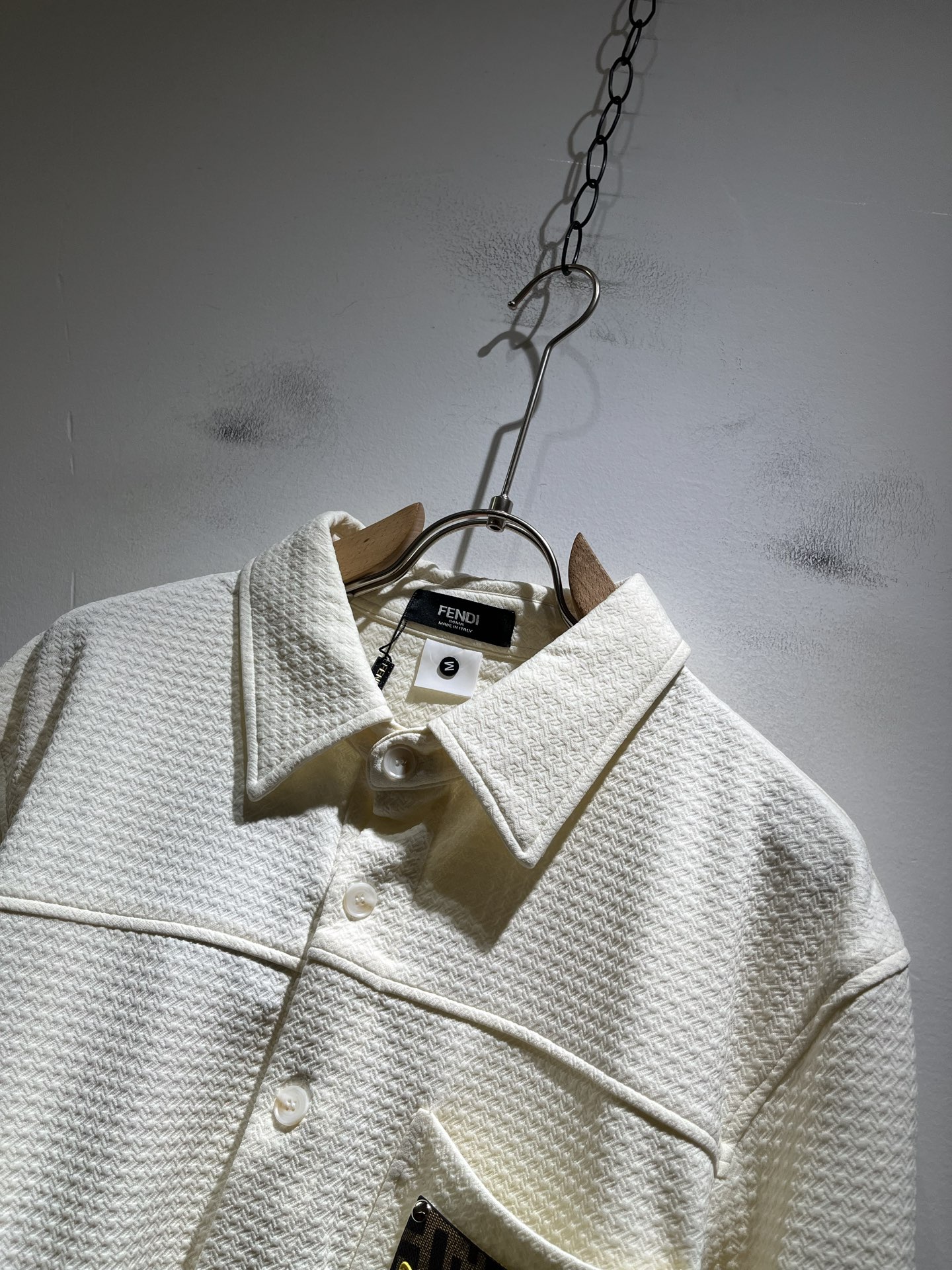 FEN*DI芬迪 2025秋季新款男士长袖衬衣，潮流轻奢新品登场 原单复刻产物 高端品质 市场最高版本 