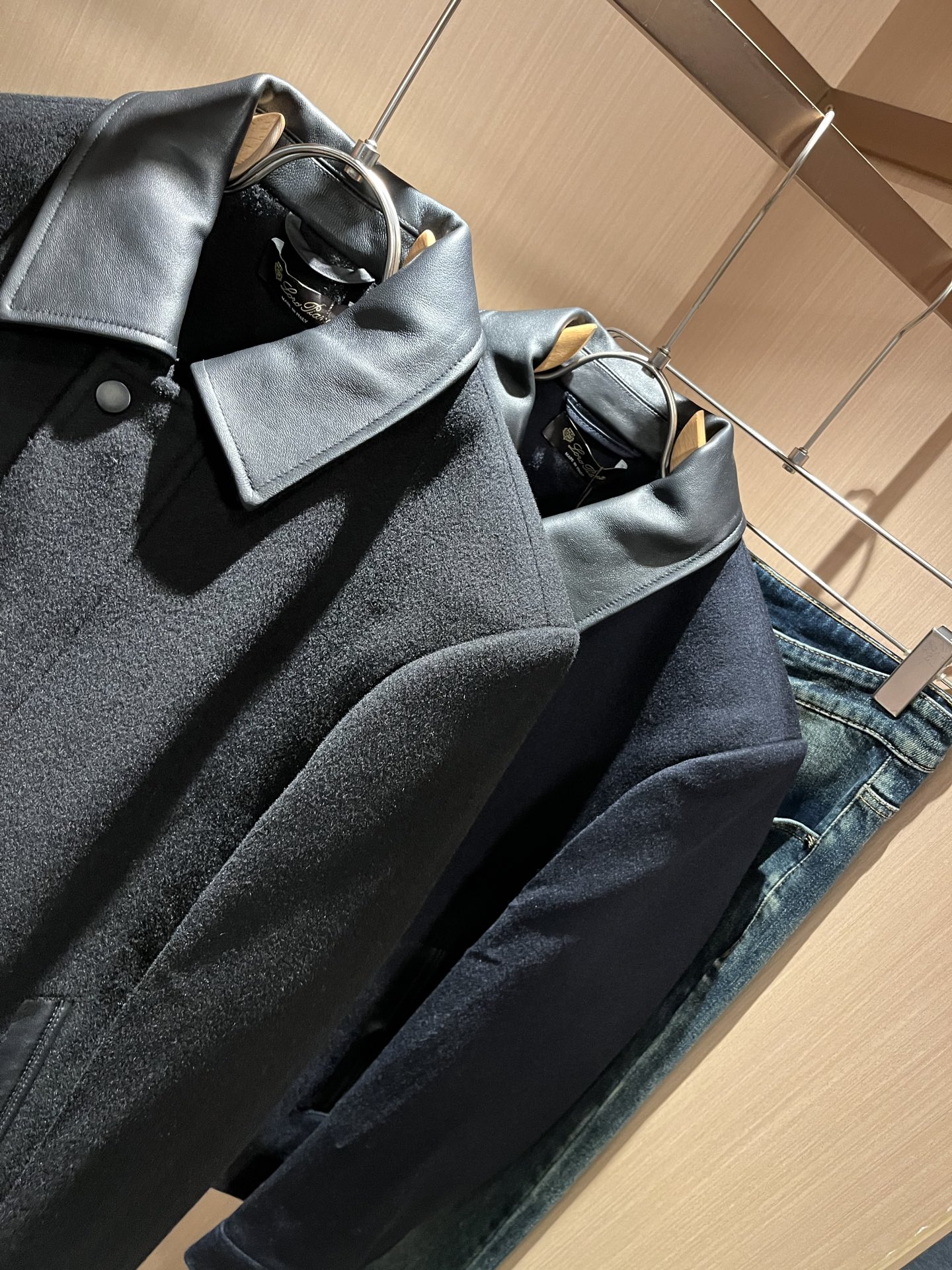 Loro Piana诺悠翩雅 2025秋冬新品男士休闲夹克外套，外贸公司订单！客供羊毛呢材质，经典的专有