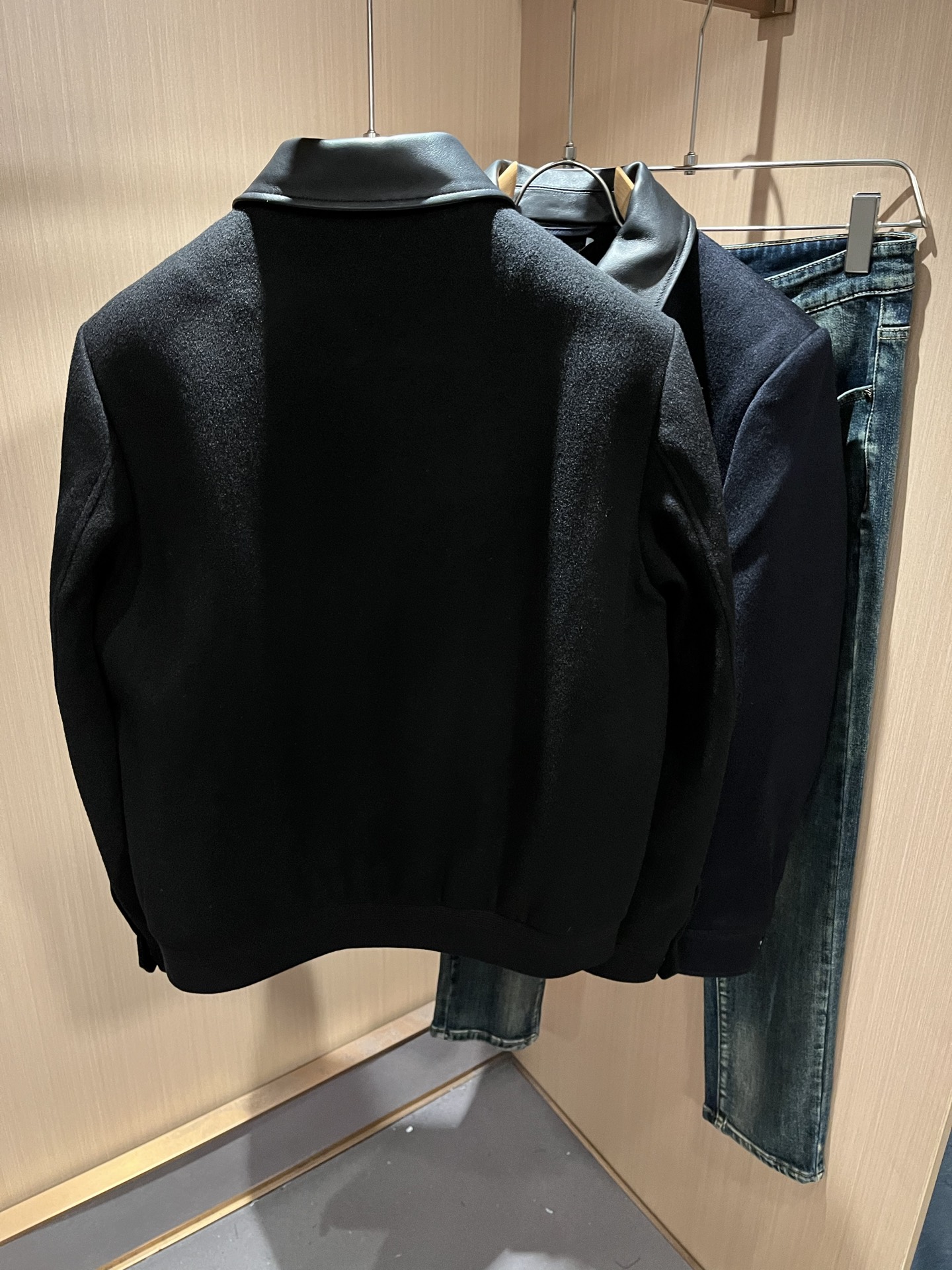 Loro Piana诺悠翩雅 2025秋冬新品男士休闲夹克外套，外贸公司订单！客供羊毛呢材质，经典的专有