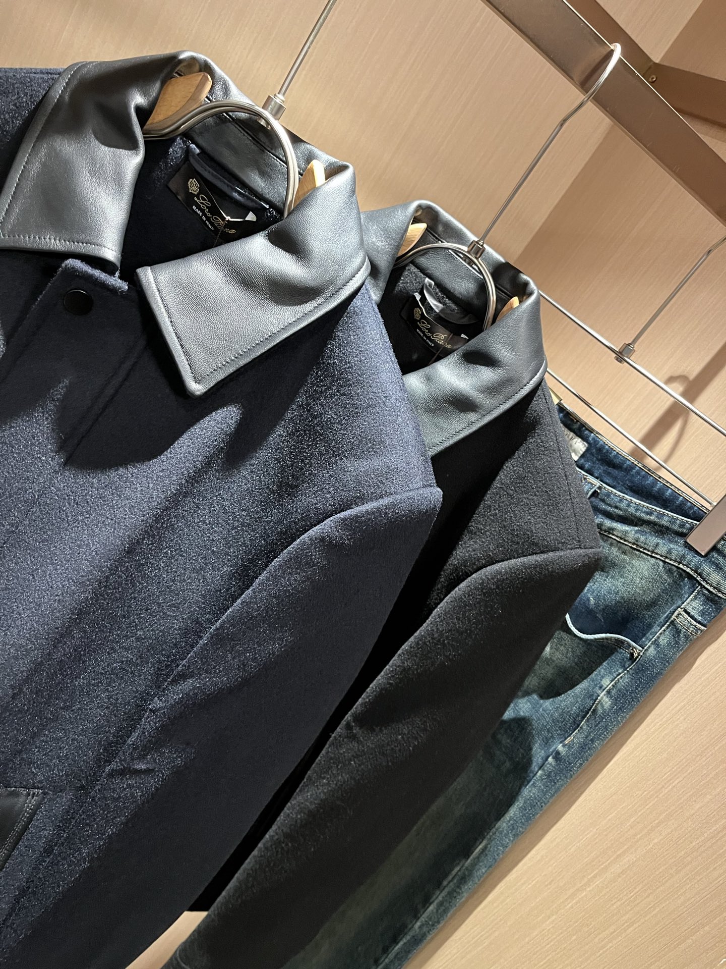 Loro Piana诺悠翩雅 2025秋冬新品男士休闲夹克外套，外贸公司订单！客供羊毛呢材质，经典的专有