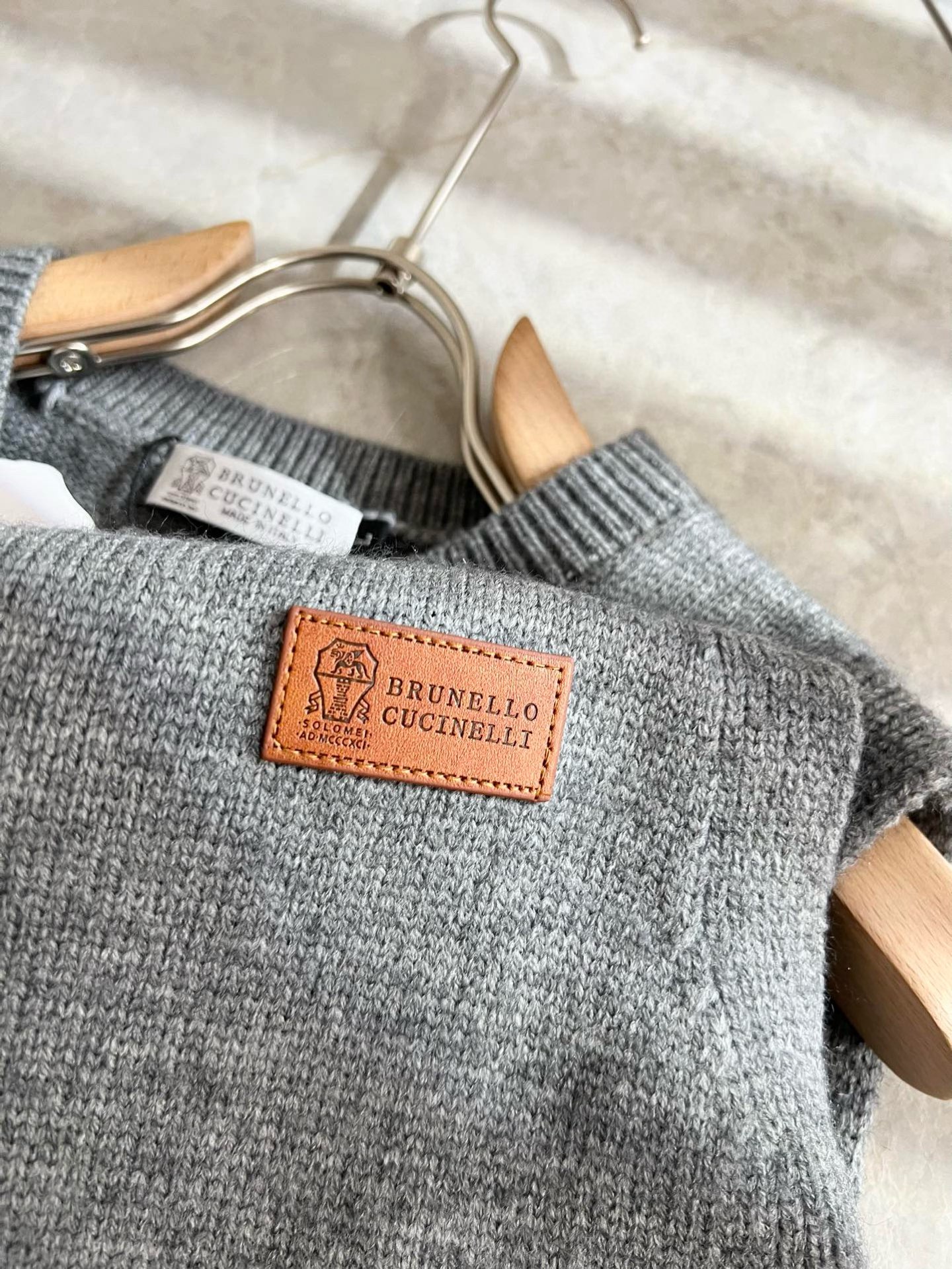 BC-Brunello Cucineli 2025秋冬新款针织羊毛马甲衫，最新时尚潮流效果,时尚新韵味，