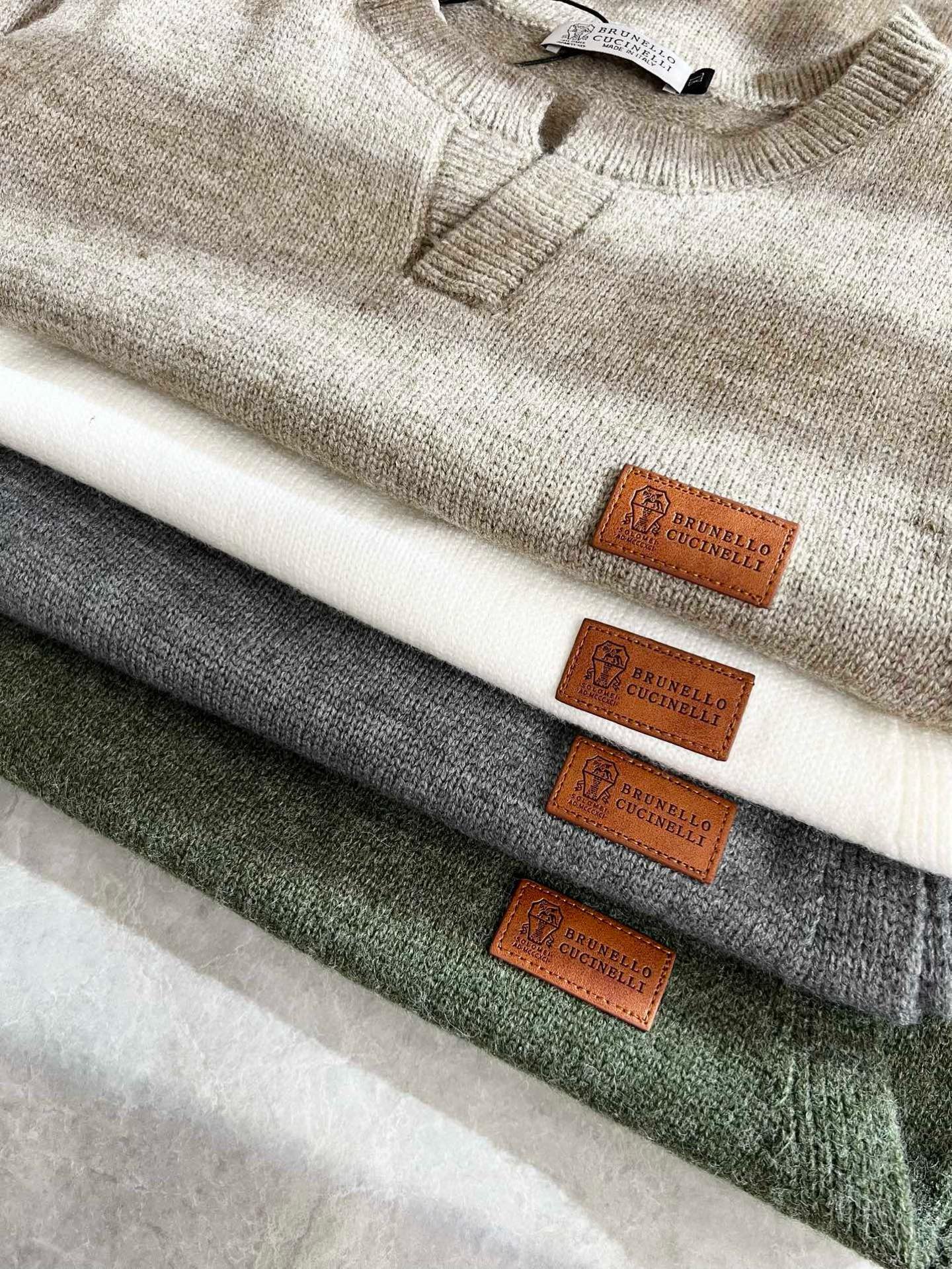 BC-Brunello Cucineli 2025秋冬新款针织羊毛马甲衫，最新时尚潮流效果,时尚新韵味，