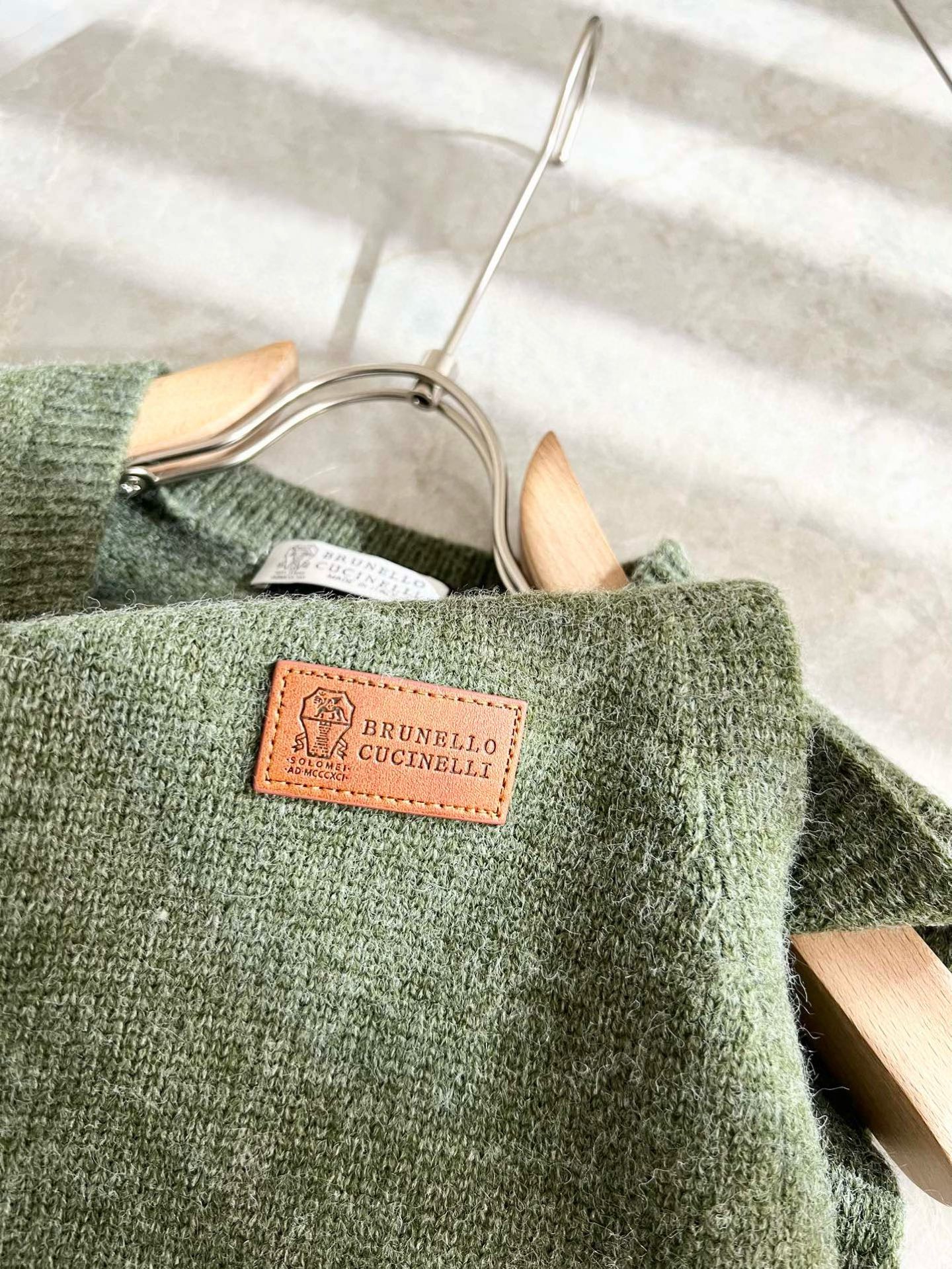 BC-Brunello Cucineli 2025秋冬新款针织羊毛马甲衫，最新时尚潮流效果,时尚新韵味，