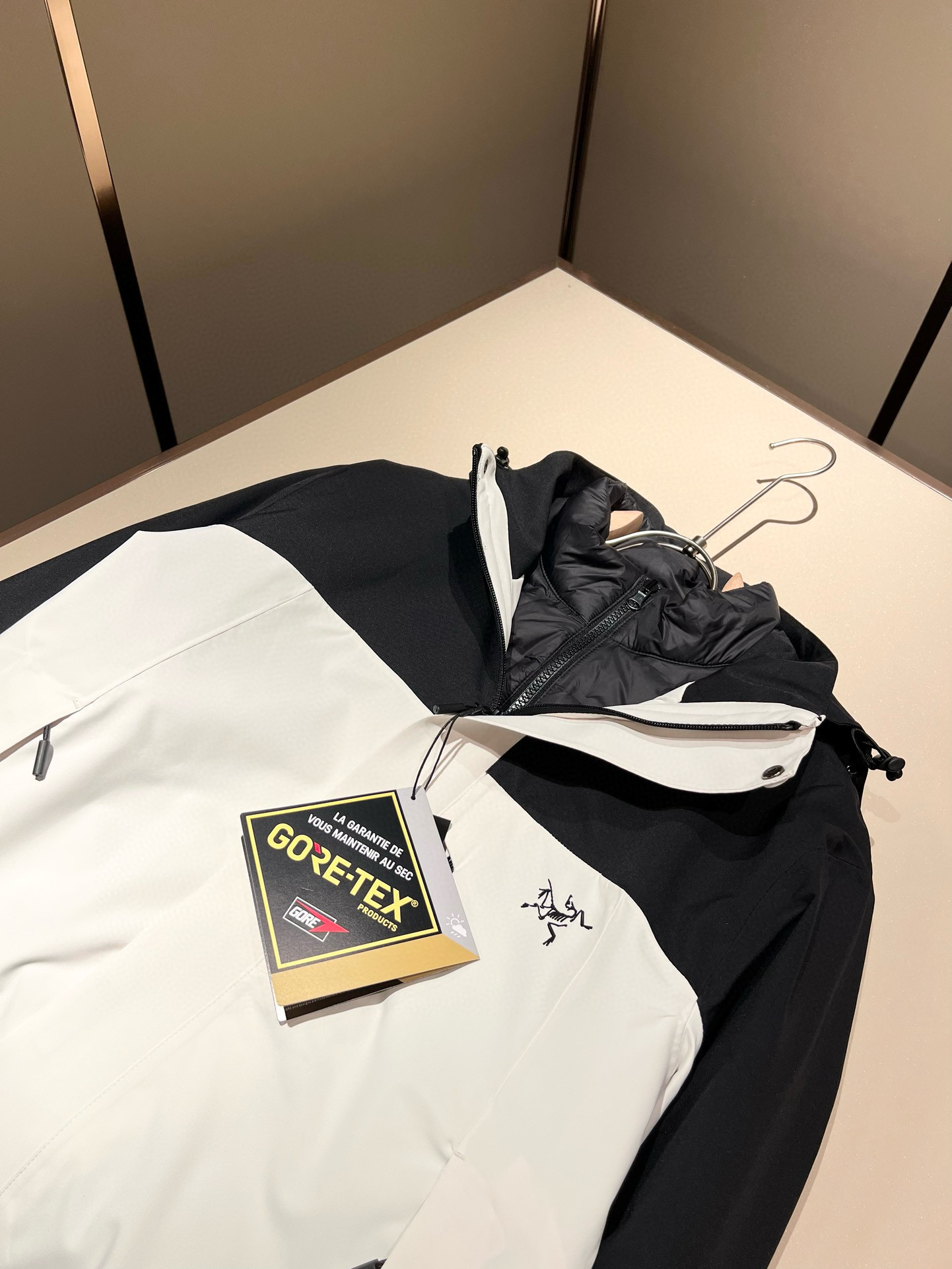 ARCTER*X始*祖鸟 ⚠️两件套！2025秋冬新款男士冲锋衣羽绒服夹克外套，⚠️内胆羽绒夹克拆卸一两