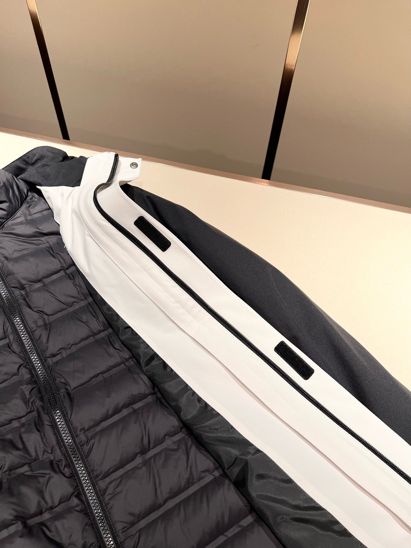 ⚠️细节图！ARCTER*X始*祖鸟 ⚠️两件套！2025秋冬新款男士冲锋衣羽绒服夹克外套，⚠️内胆羽绒