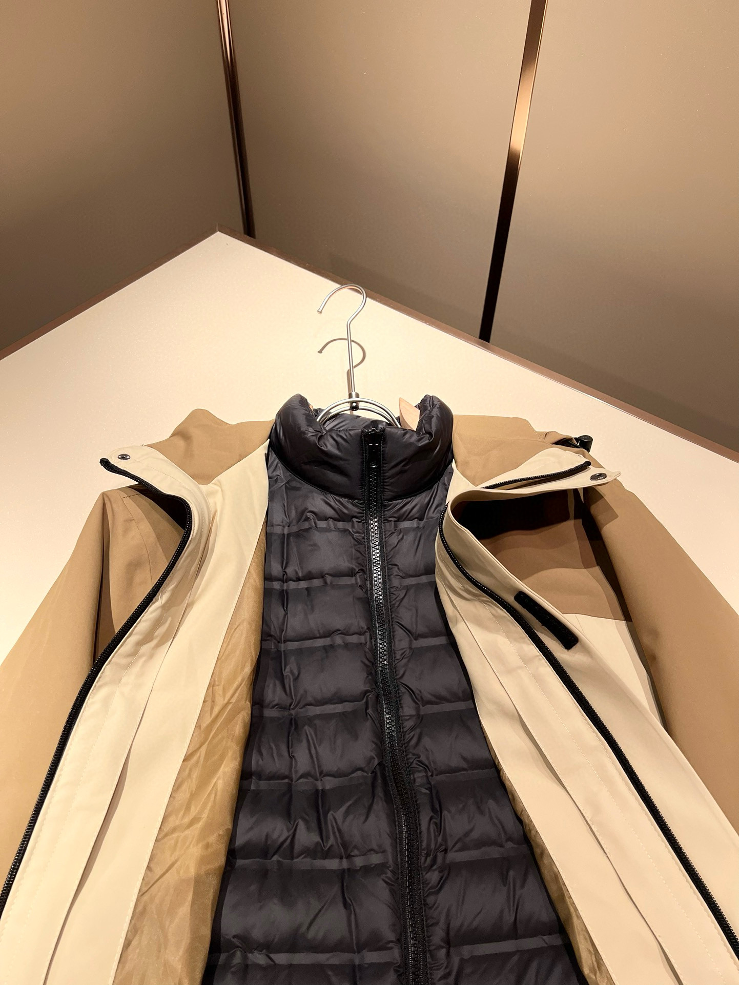 ⚠️细节图！ARCTER*X始*祖鸟 ⚠️两件套！2025秋冬新款男士冲锋衣羽绒服夹克外套，⚠️内胆羽绒